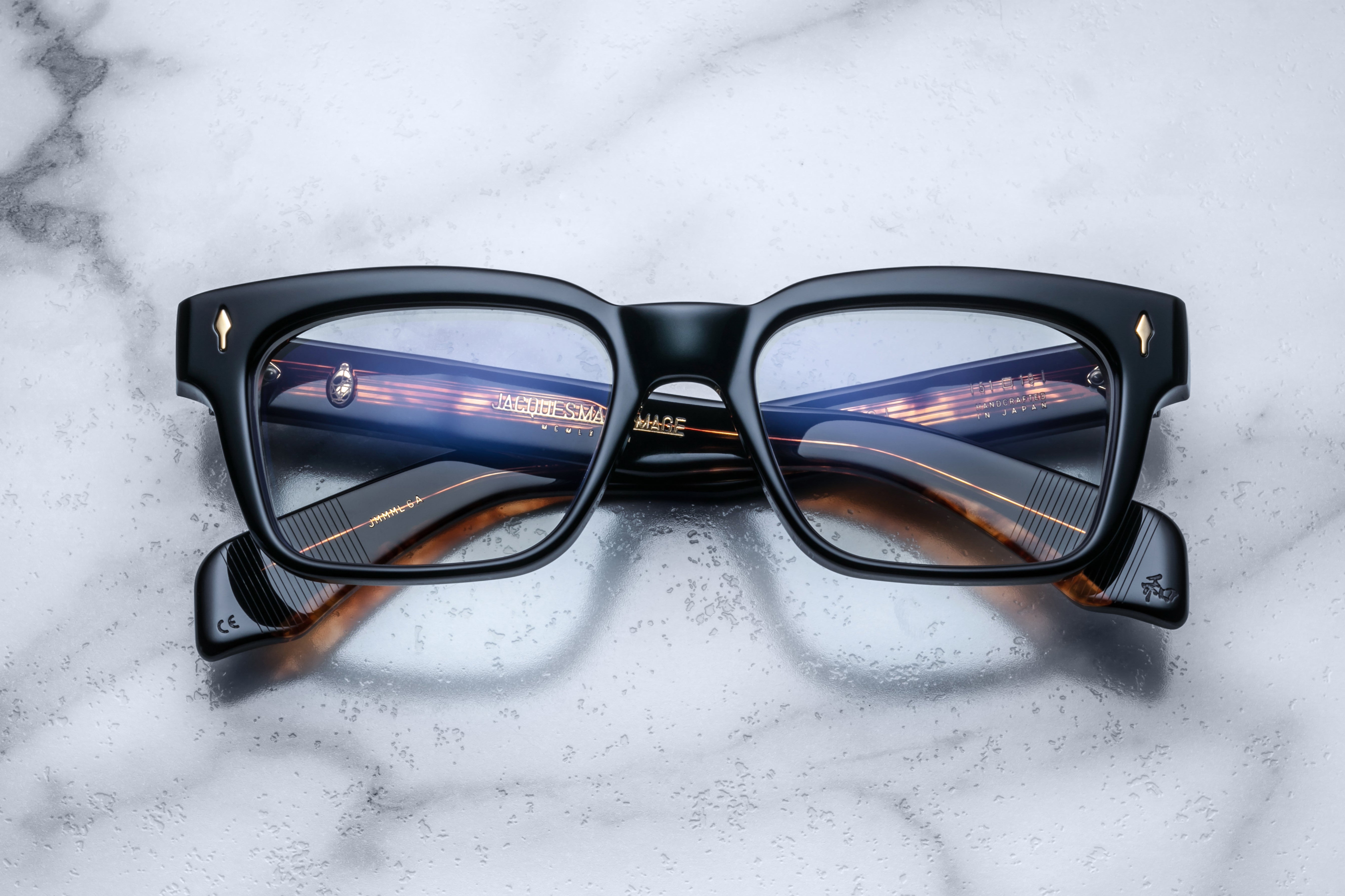 Jacques Marie Mage Molino RX occhiali da vista Noir acetato