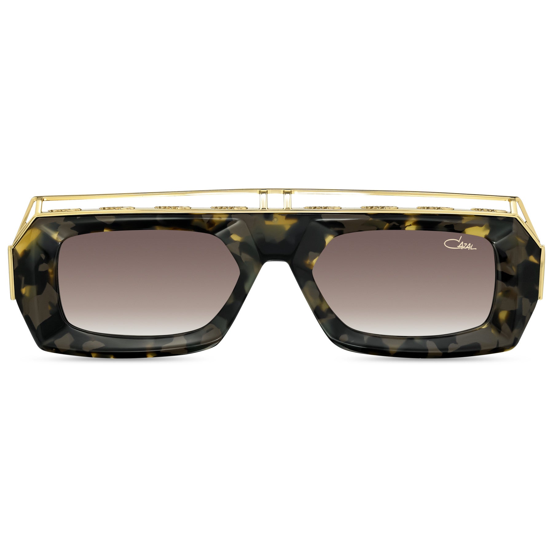 Cazal MOD 8517 occhiali da sole nero oro donna