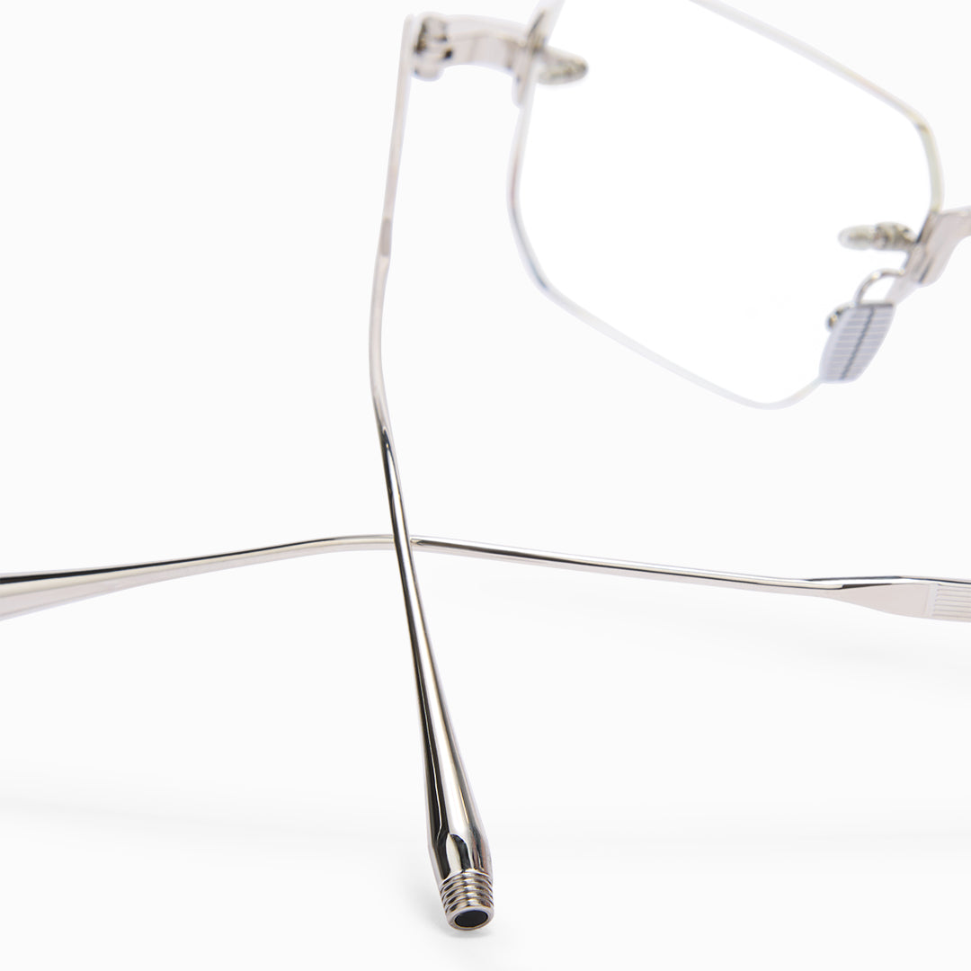 Akoni Etere Juno Four occhiali da vista oro rimless