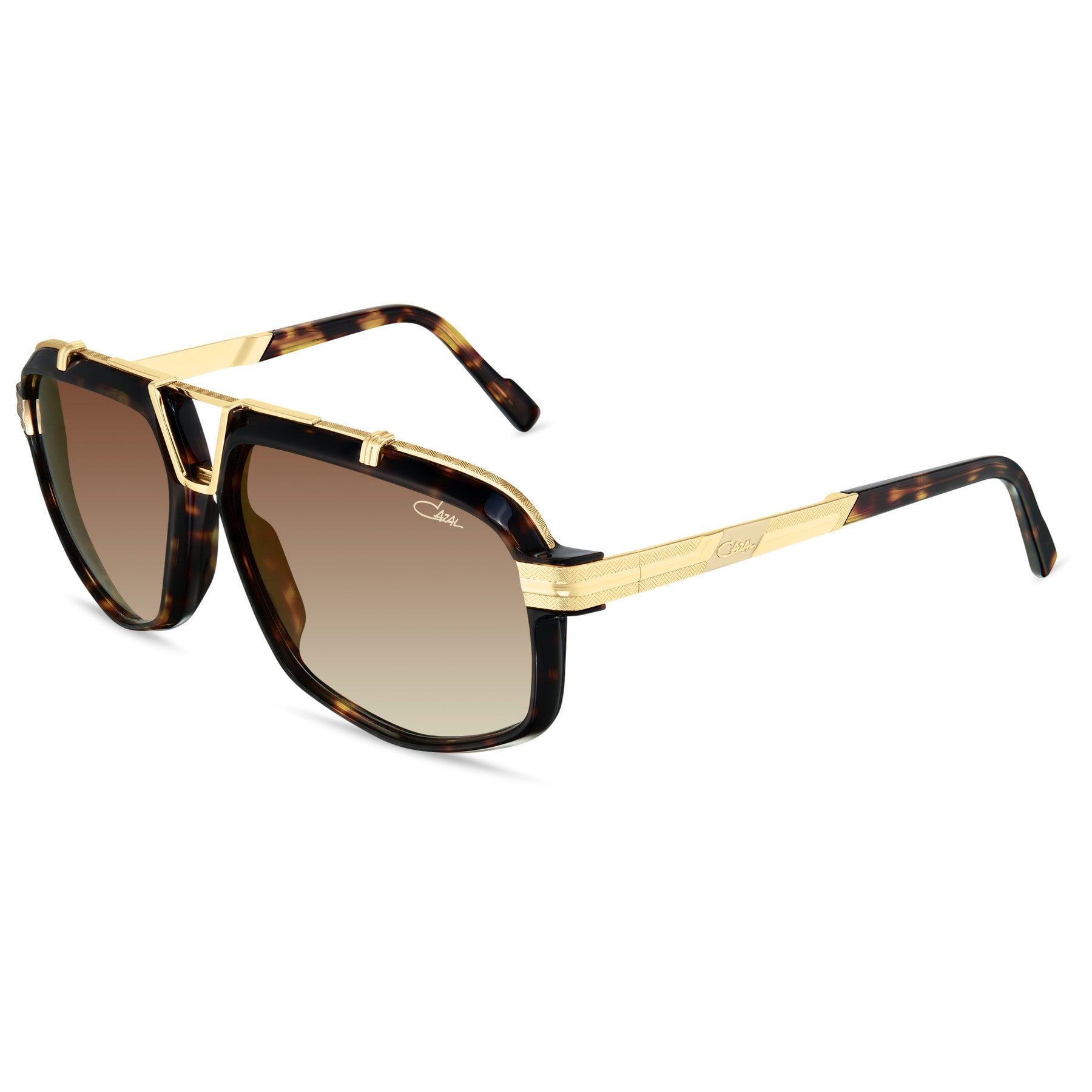 Cazal MOD 8049 occhiali da sole uomo 001 black-gold