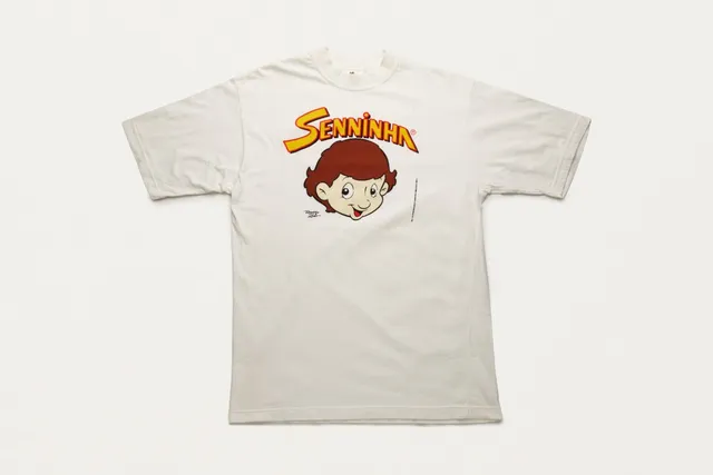 Jacques Marie Mage Ayrton Senna Senninha t-shirt cotone