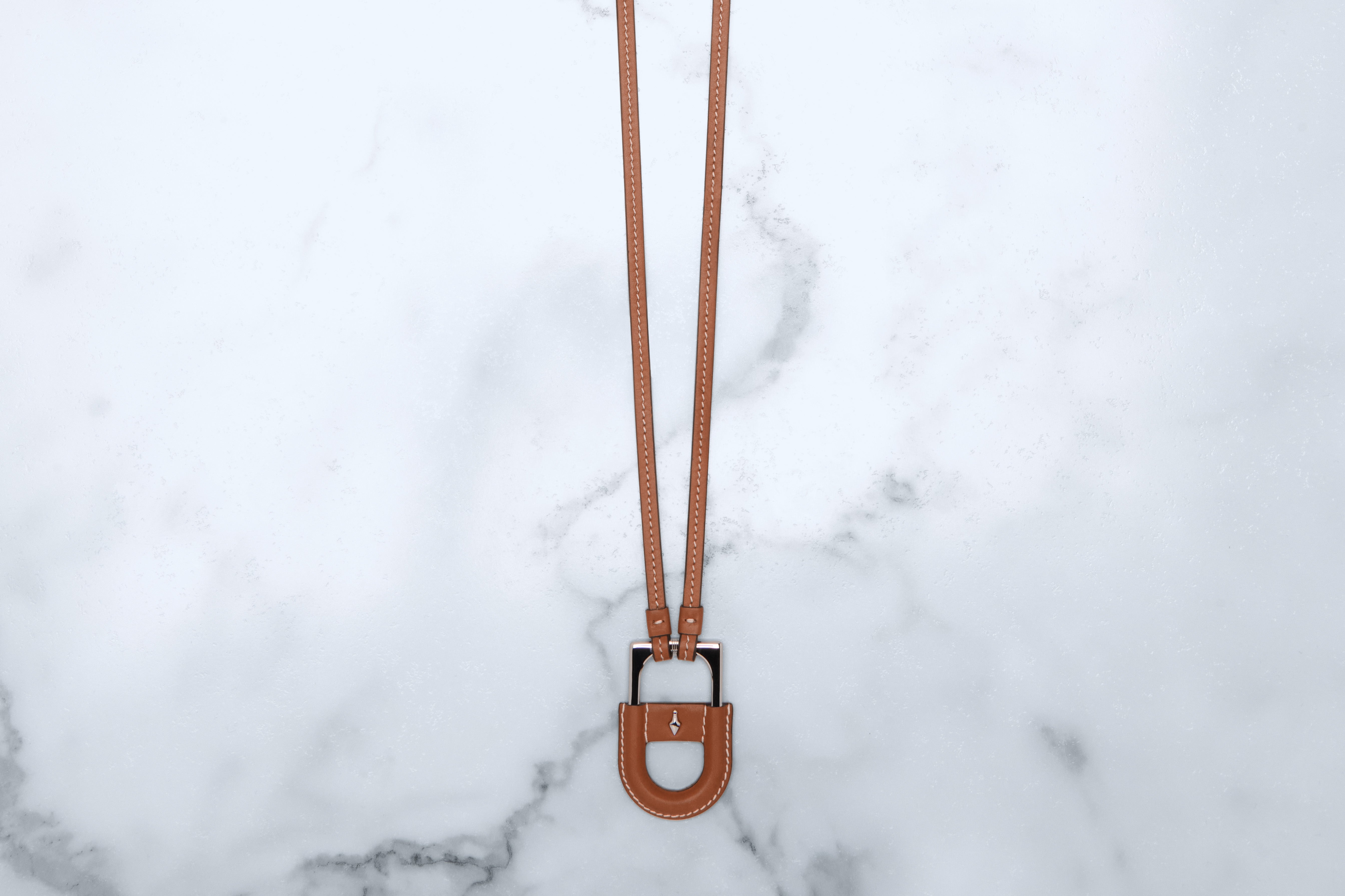 Jacques Marie Mage Bolin accessorio in pelle Orange