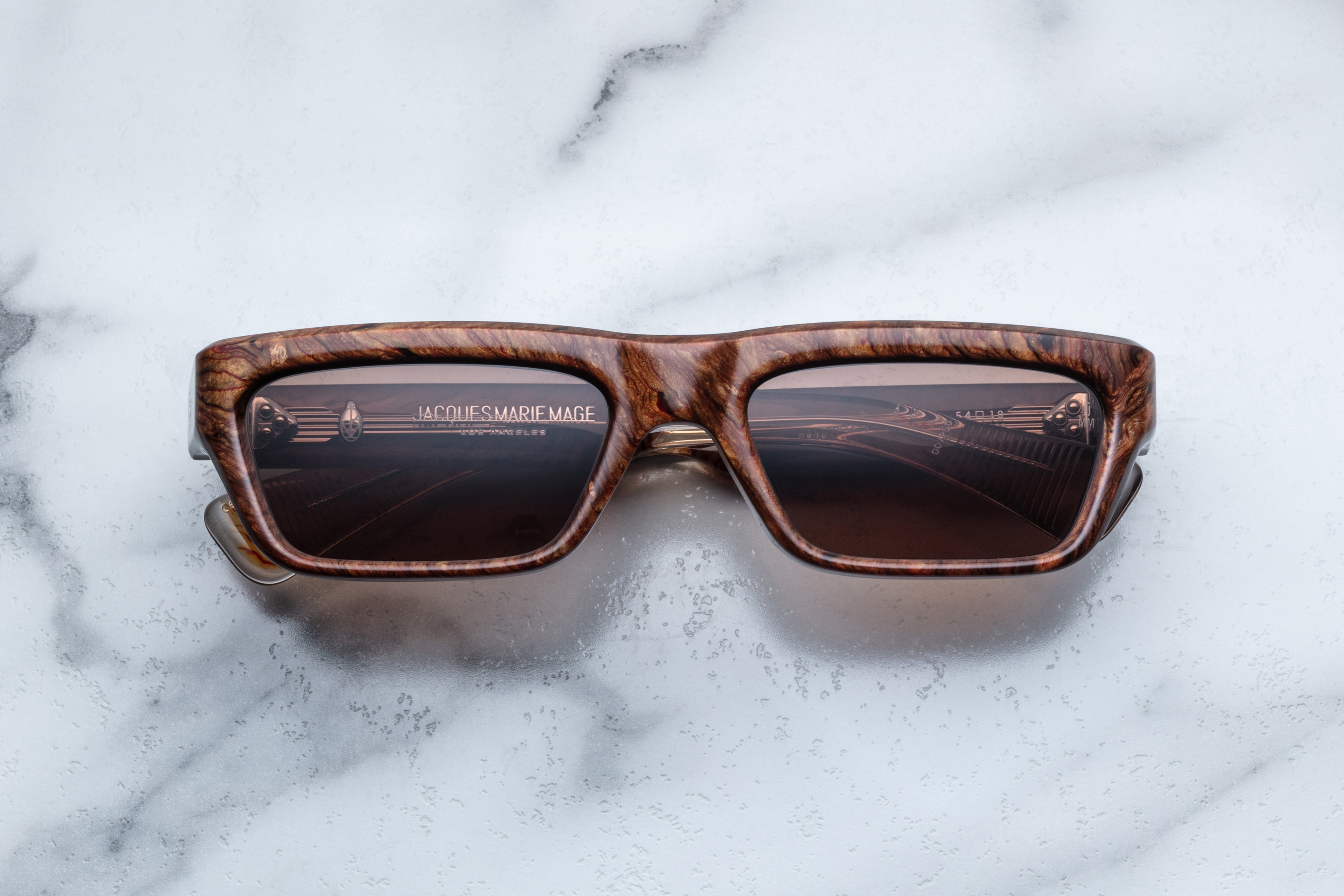 Jacques Marie Mage Rush occhiali da sole birch marrone