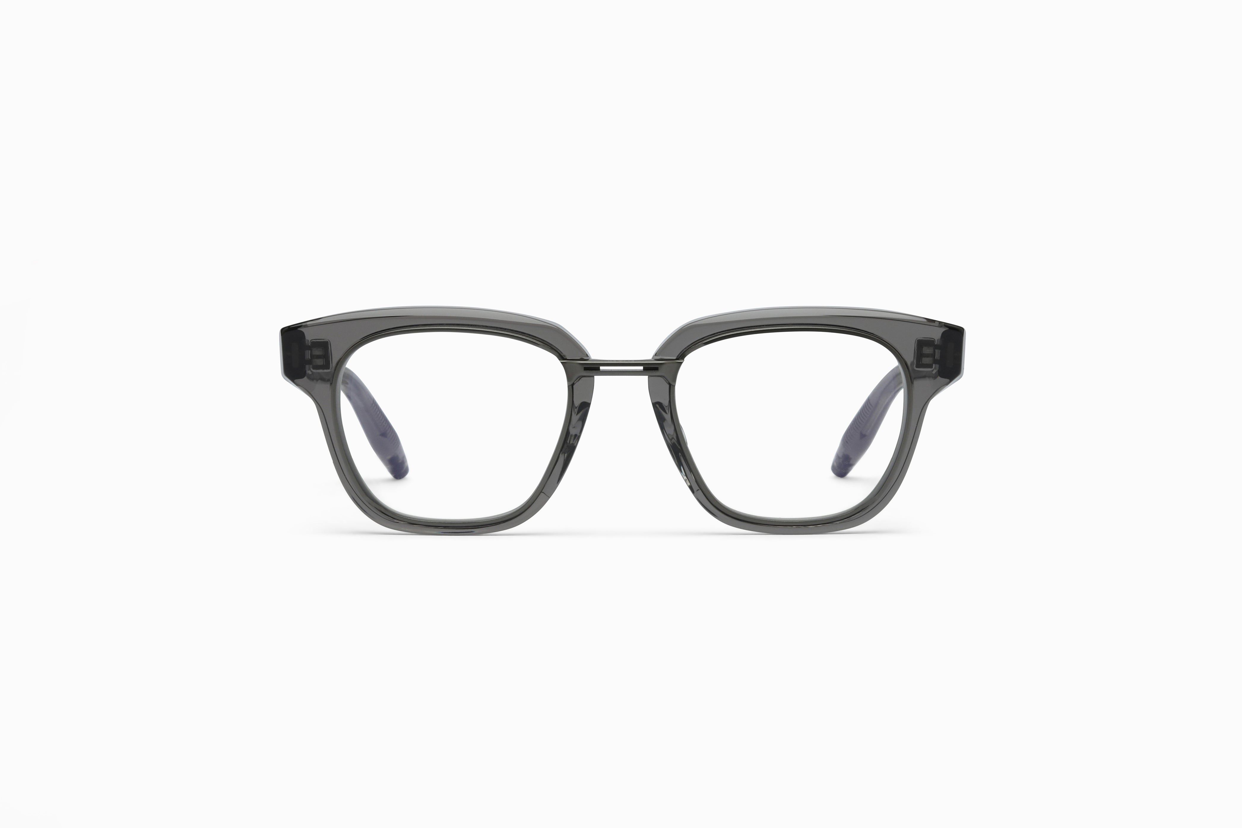 Akoni Etere Apollo Rx occhiali vista nero titanio
