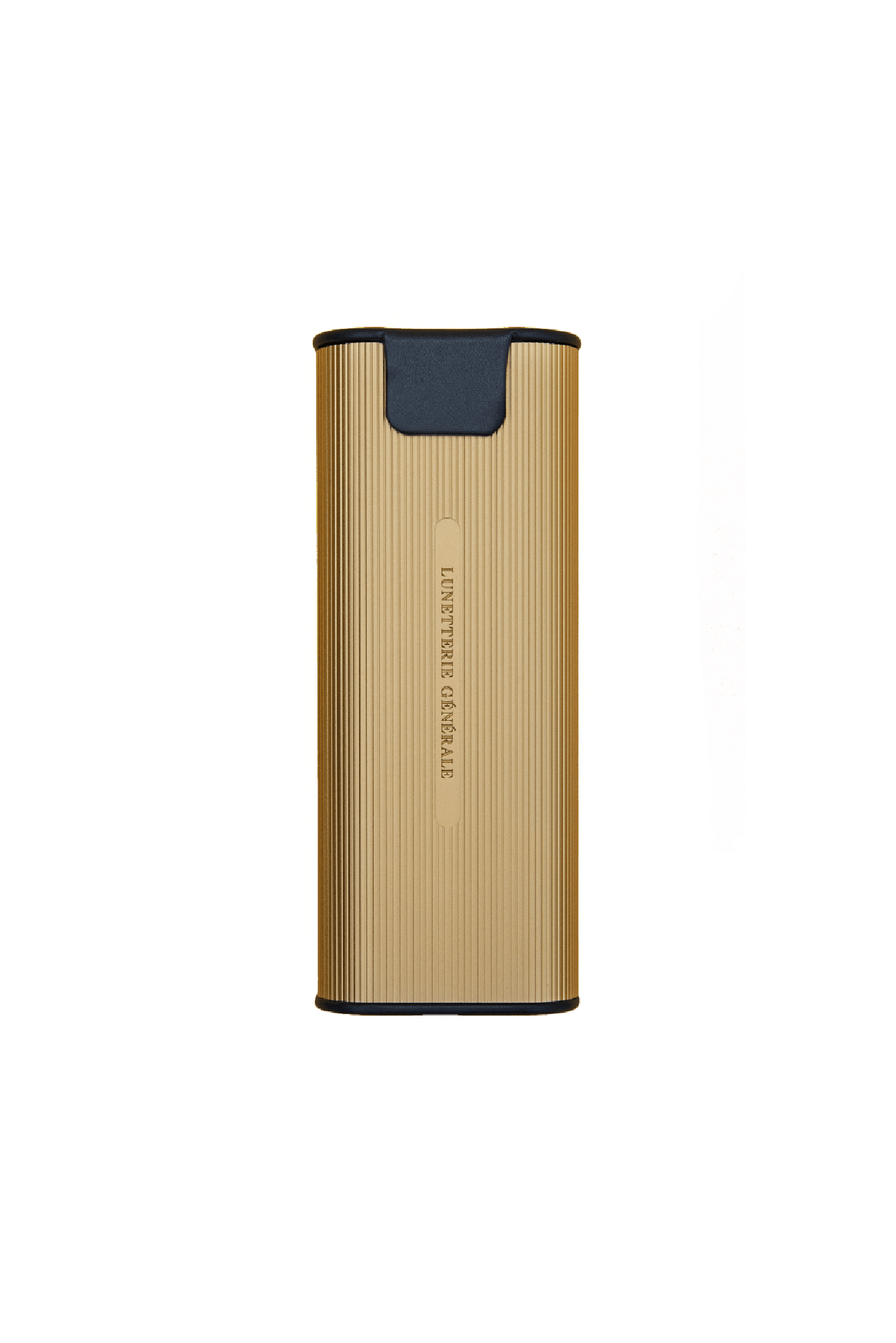 Lunetterie Générale Aluminium Case custodia occhiali champagne