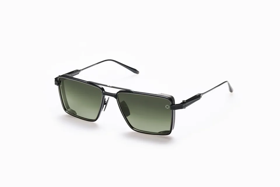 Akoni Sprint-A occhiali da sole Matte Black 55 titanio