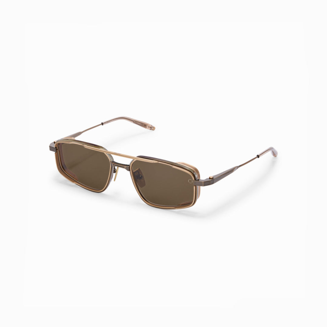 Akoni Horizon Atlantis occhiali da sole antique gold metallo