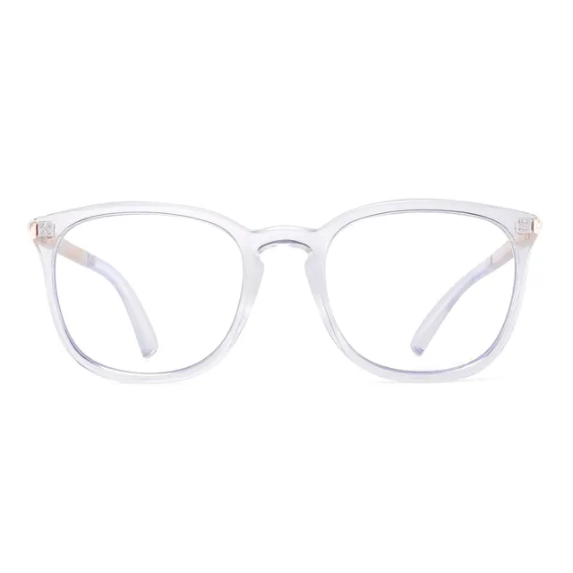 Glindar Nerd quadrati occhiali computer filtro luce blu