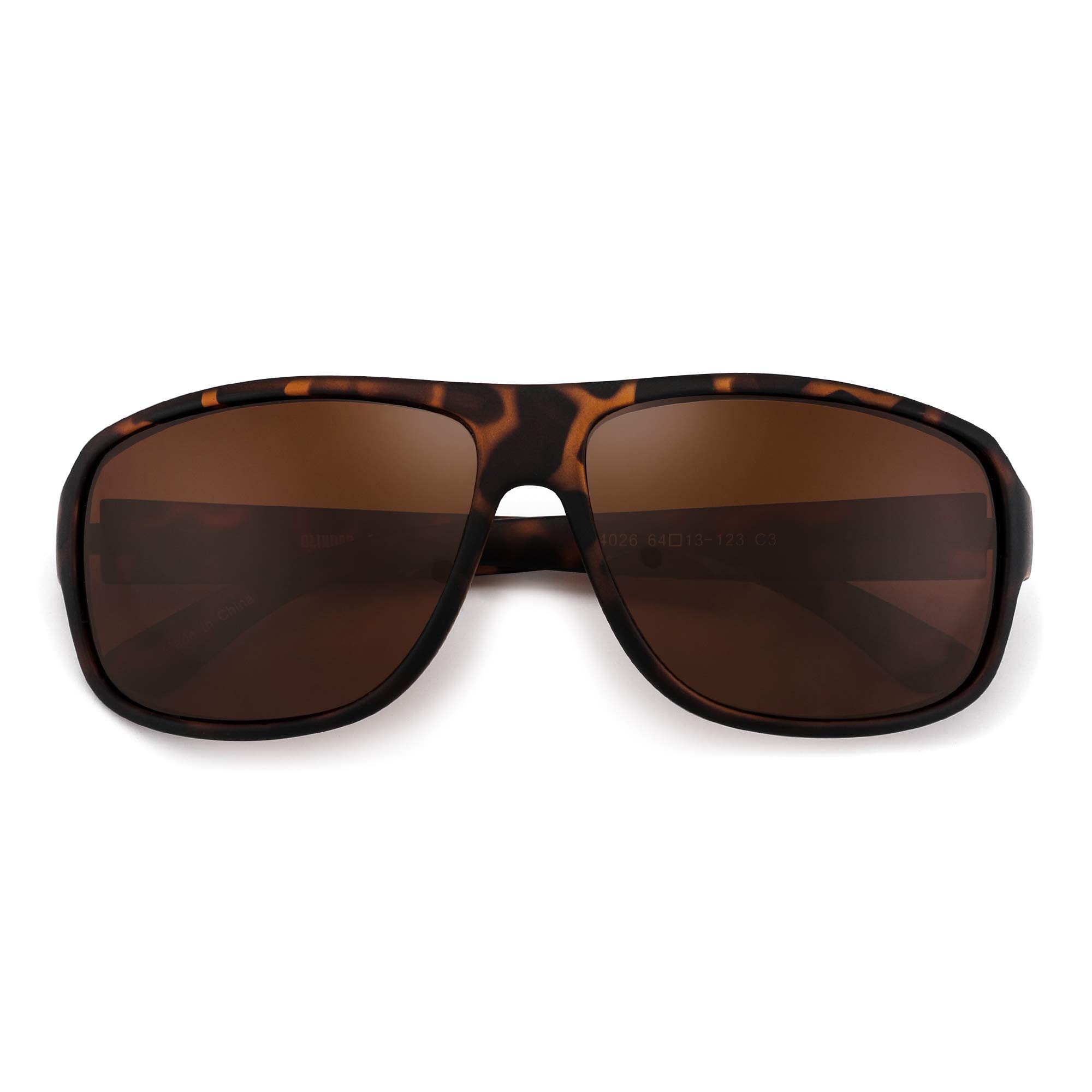 Glindar occhiali da sole polarizzati sportivi unisex