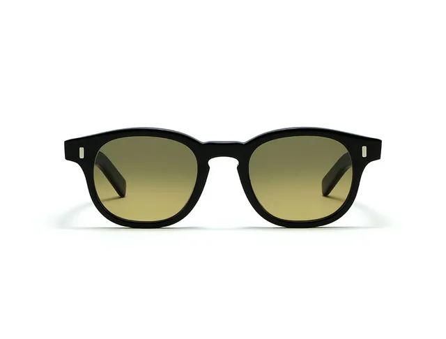 L.G.R Fez Bold occhiali da sole nero lente gialla fotocromatica