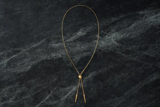 Jacques Marie Mage Vipère Bolo Tie oro