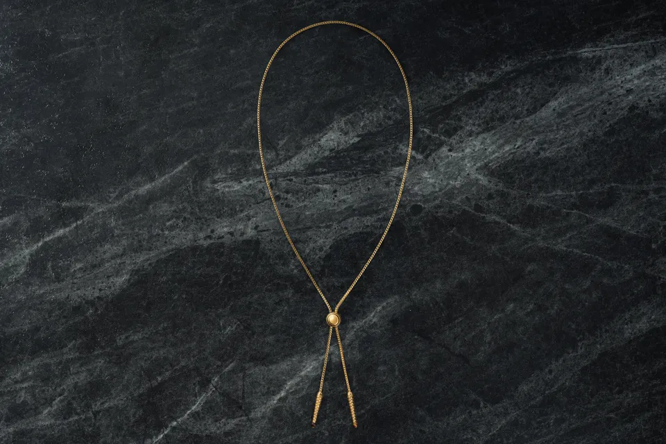 Jacques Marie Mage Vipère Bolo Tie oro