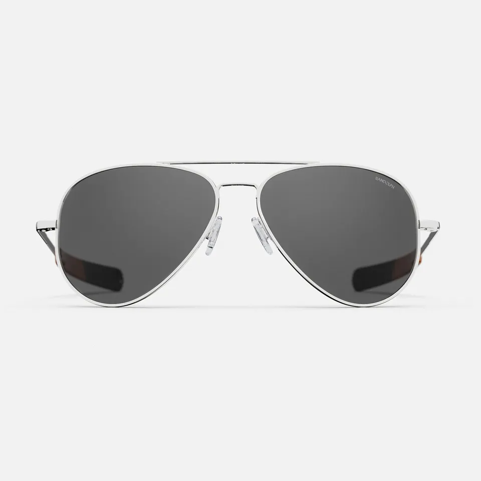 Randolph Concorde occhiali da sole graduati white gold 57mm