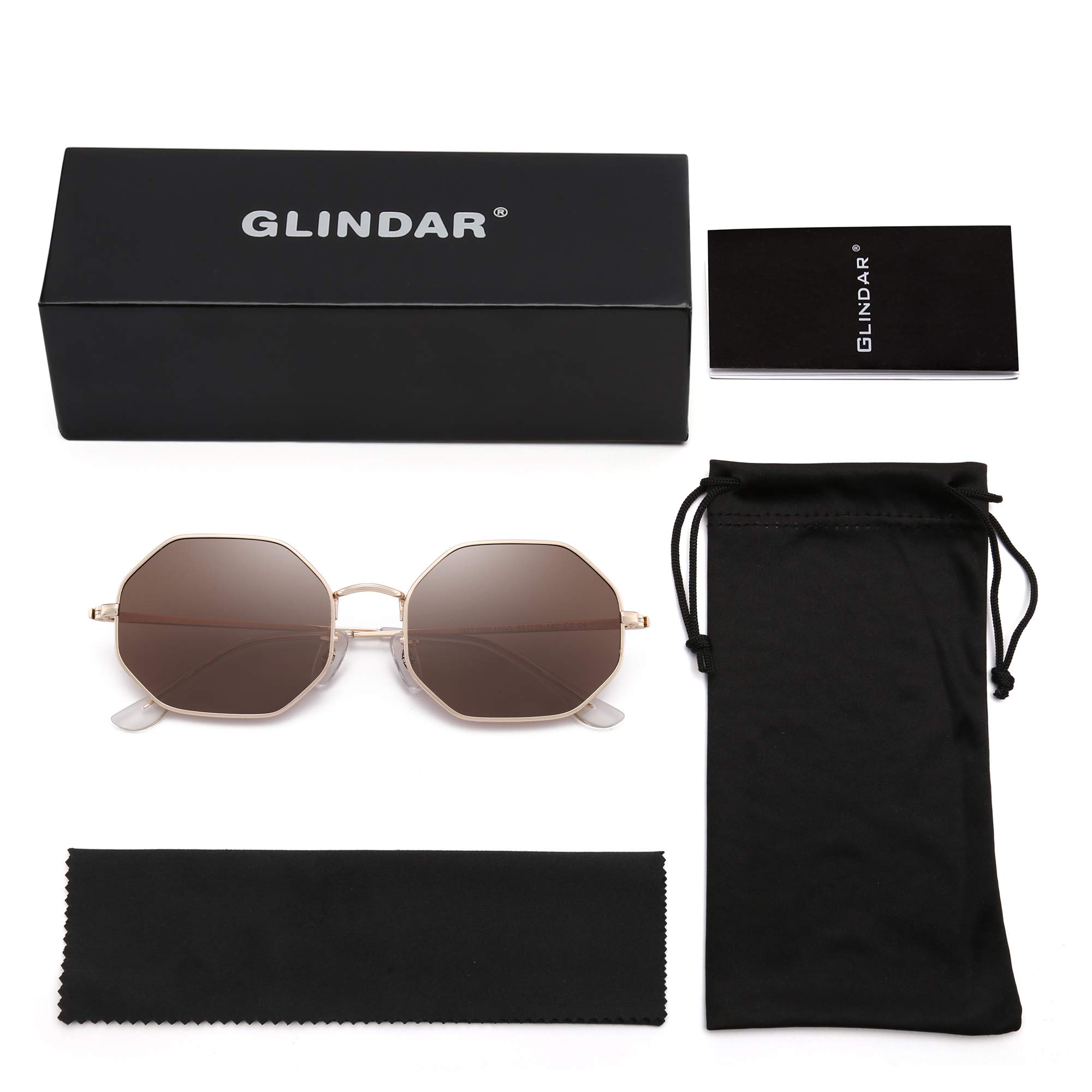Glindar occhiali da sole polarizzati UV400 unisex