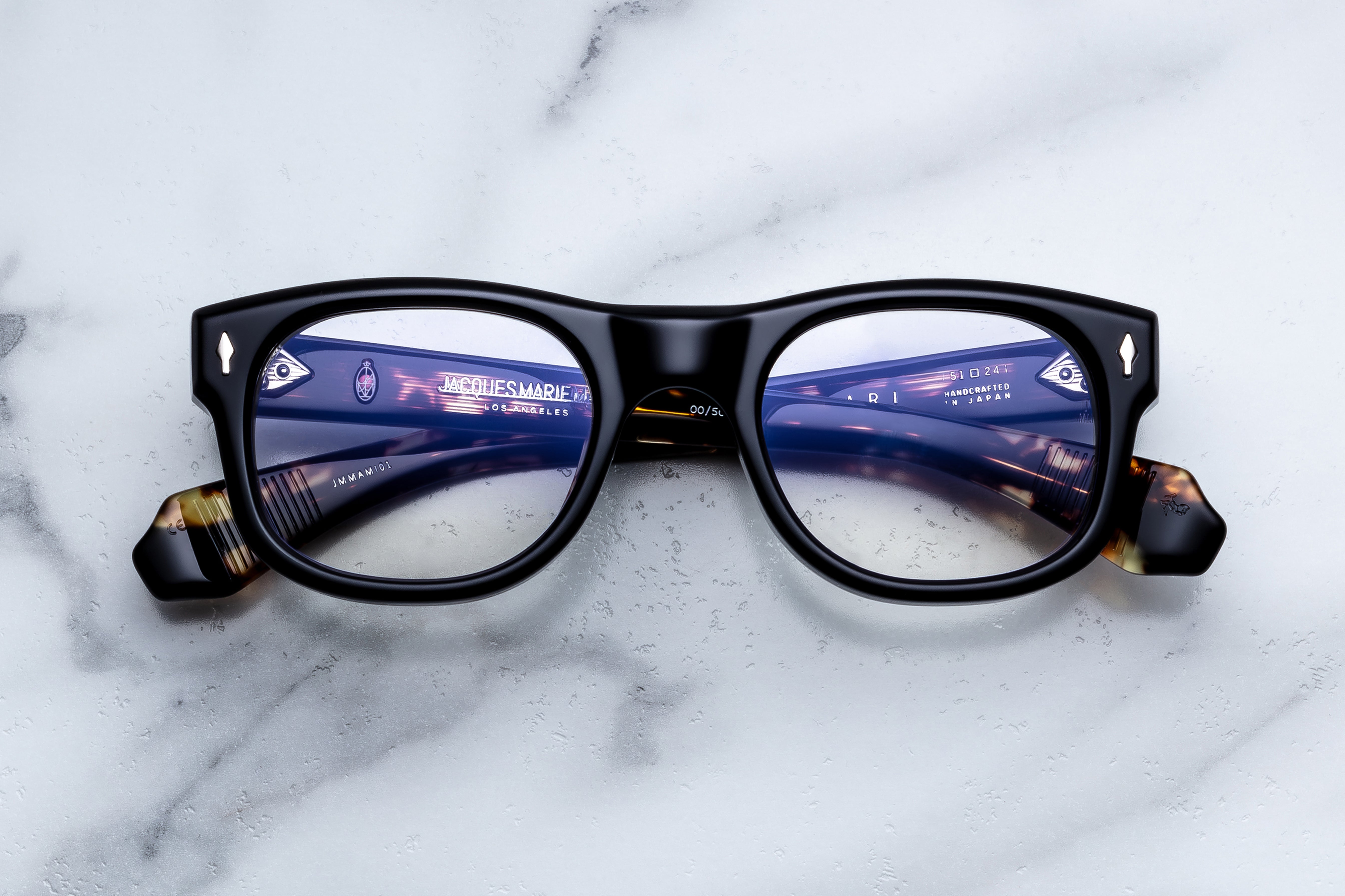 Jacques Marie Mage Amilcar RX occhiali da vista Noir grigio
