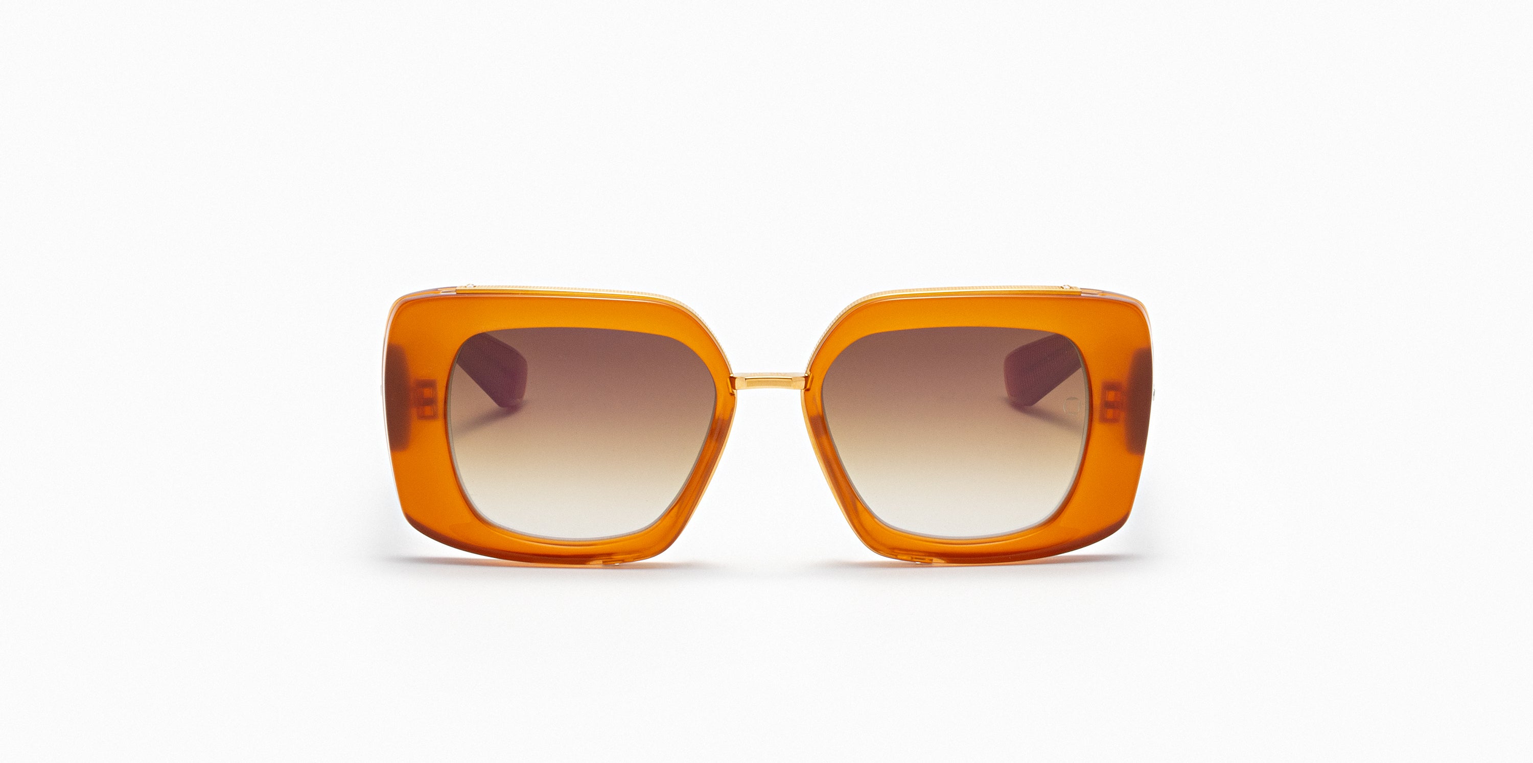 Akoni Horizon Virgo occhiali da sole arancio acetato