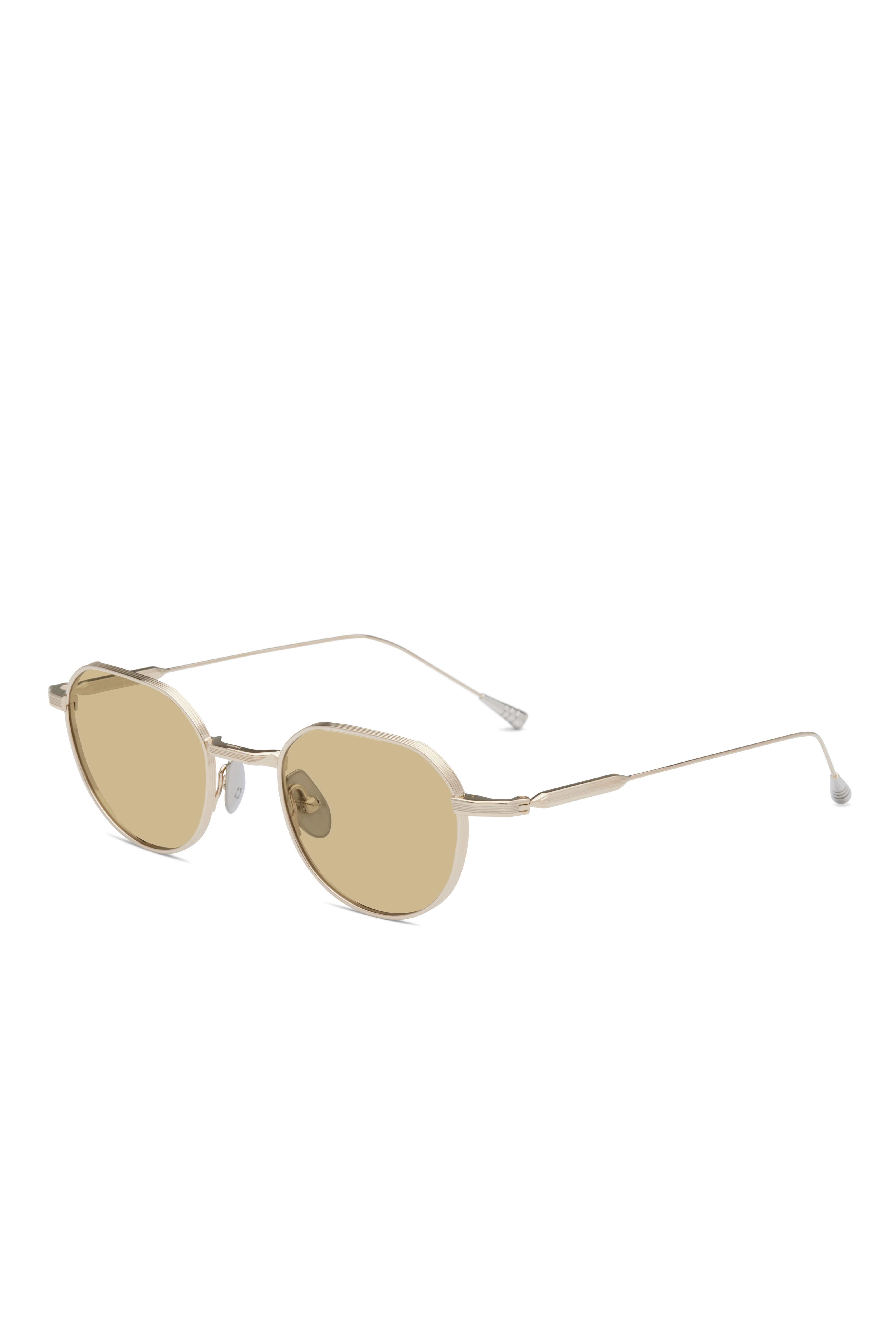 Lunetterie Générale Mirage occhiali da sole oro bronzo titanio