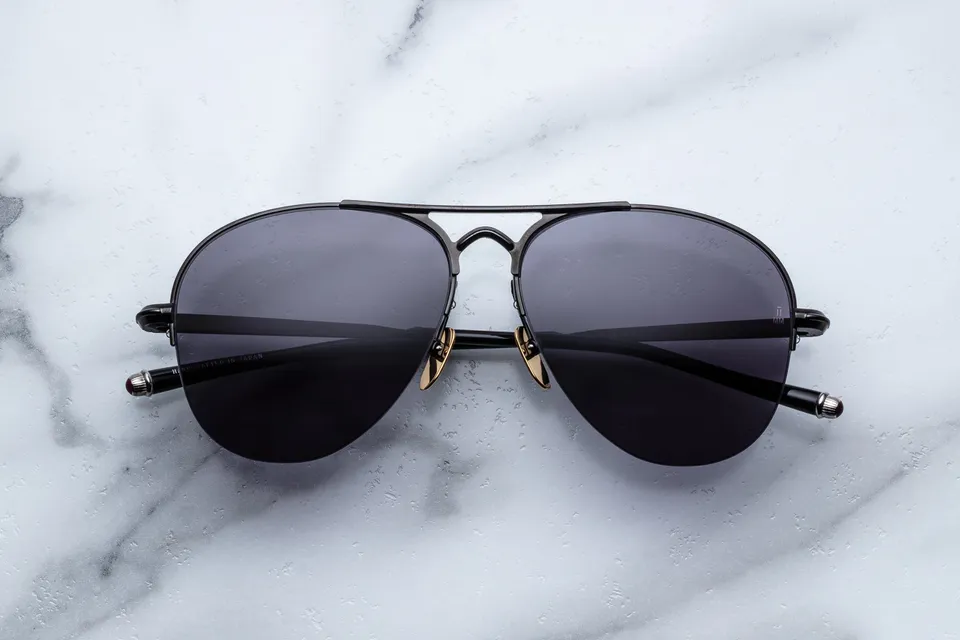 Jacques Marie Mage Amelia occhiali da sole 88-Black protezione UV