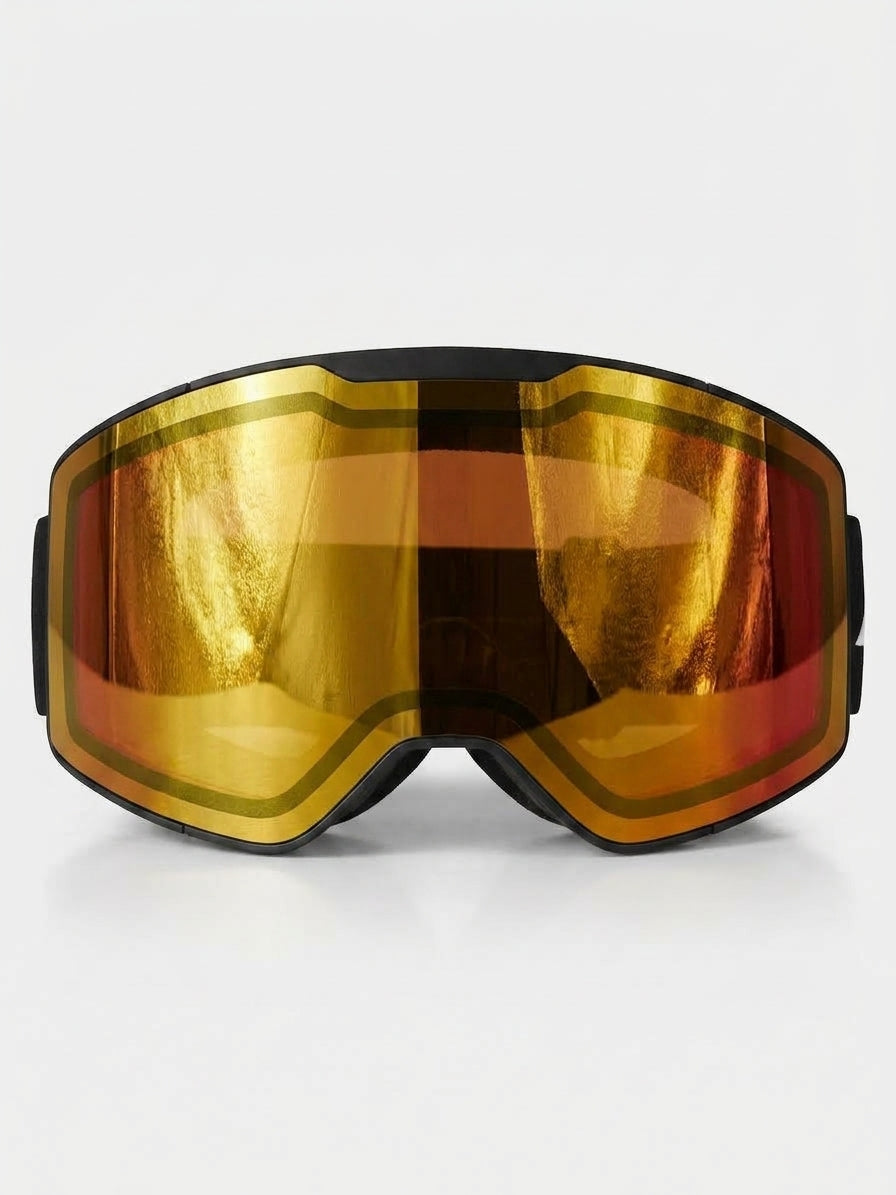 Ocean Kilimanjaro maschera sci nera lente smoke antiappannante