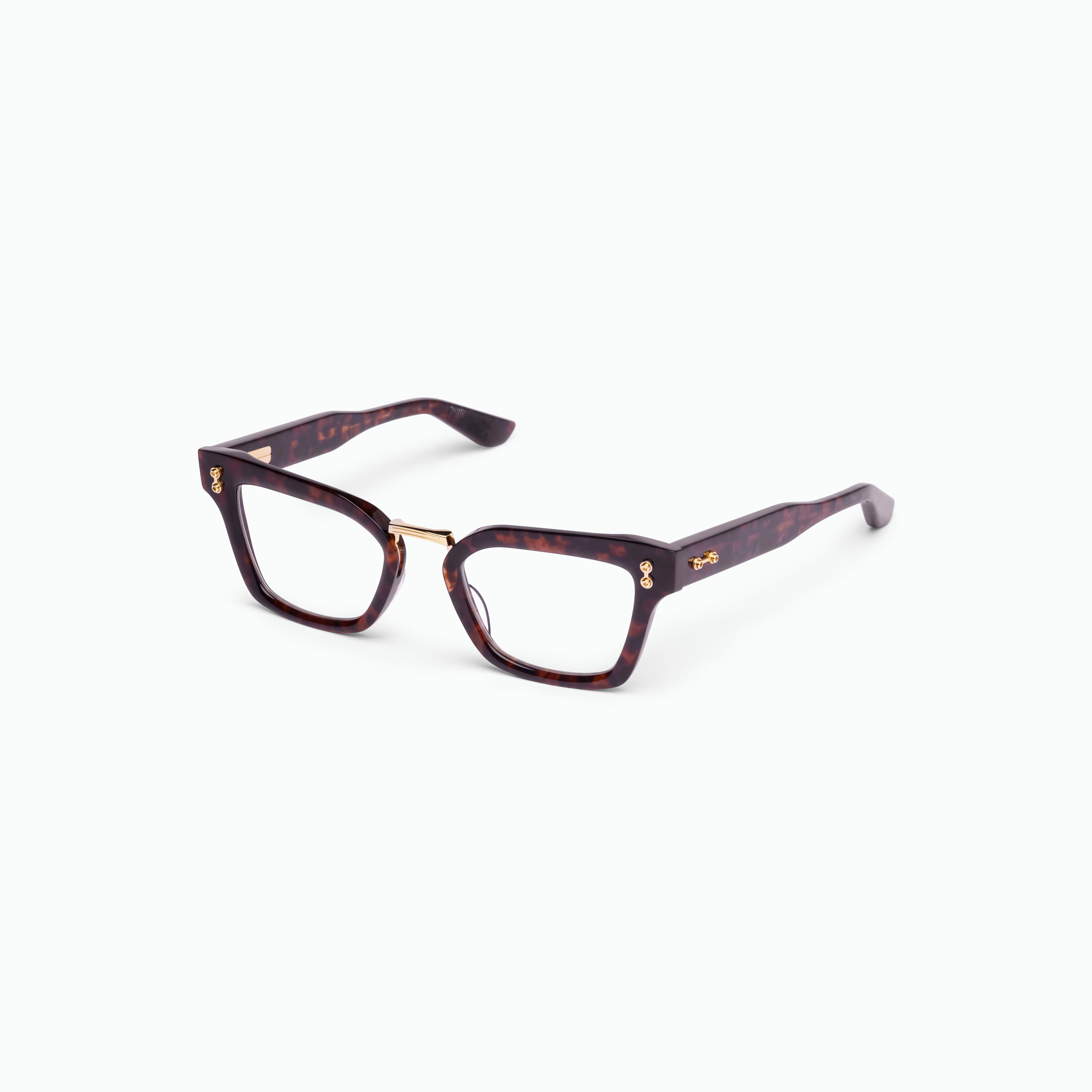 Akoni Etere Luna occhiali da vista Dark Havana cat-eye