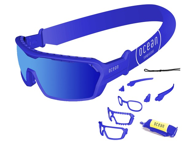 Ocean Sunglasses Chameleon occhiali galleggianti neri polarizzati