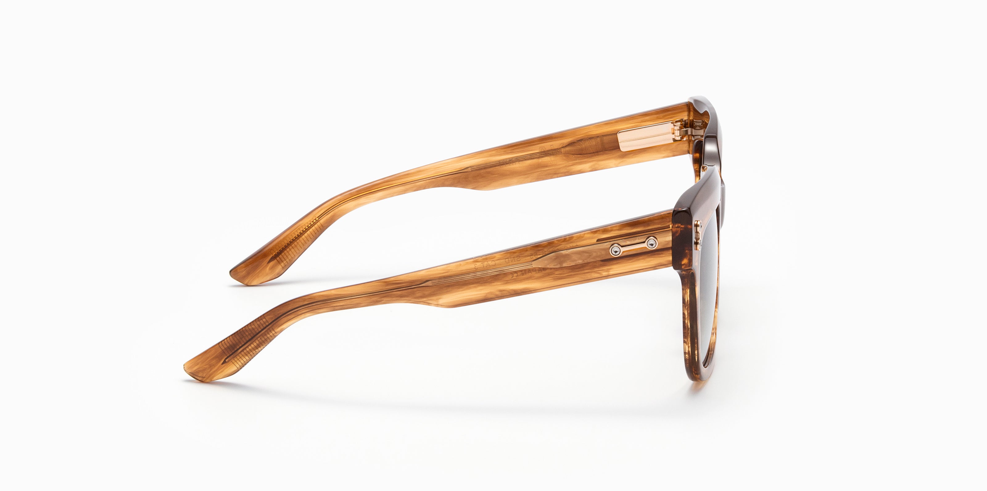 Akoni Horizon Lyra occhiali da sole Sand Swirl 55 acetato