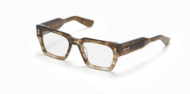 Akoni Horizon Cosmo Rx occhiali da vista acetato nero verde