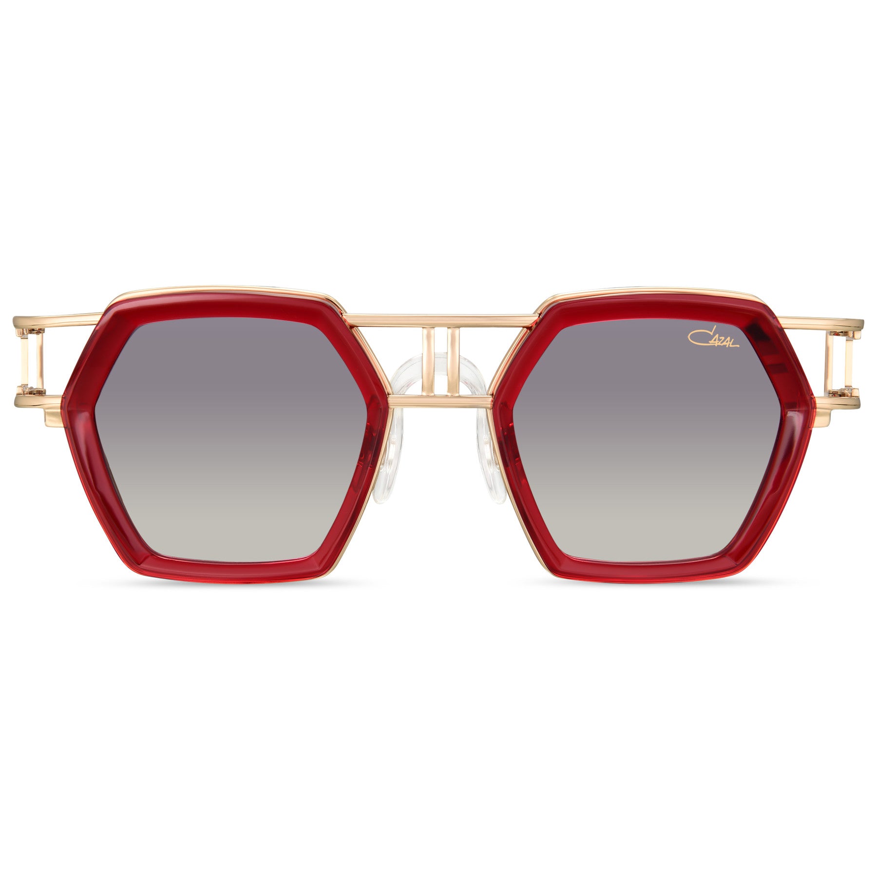 Cazal Legends MOD 677 occhiali da sole 002 rosso-oro unisex