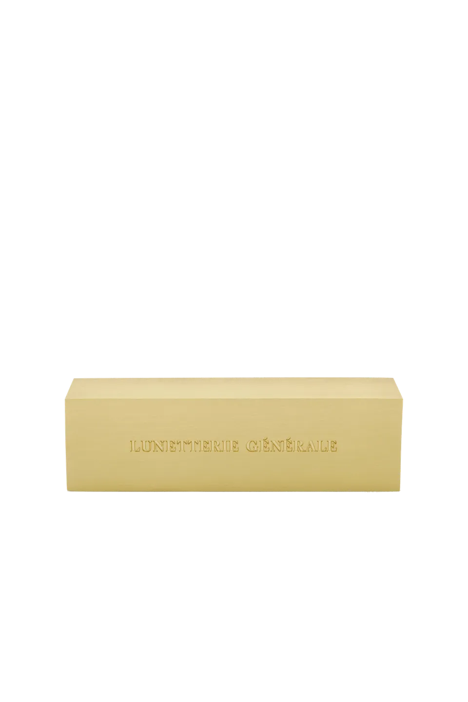 Lunetterie Générale Solid Brass Display espositore ottone opaco