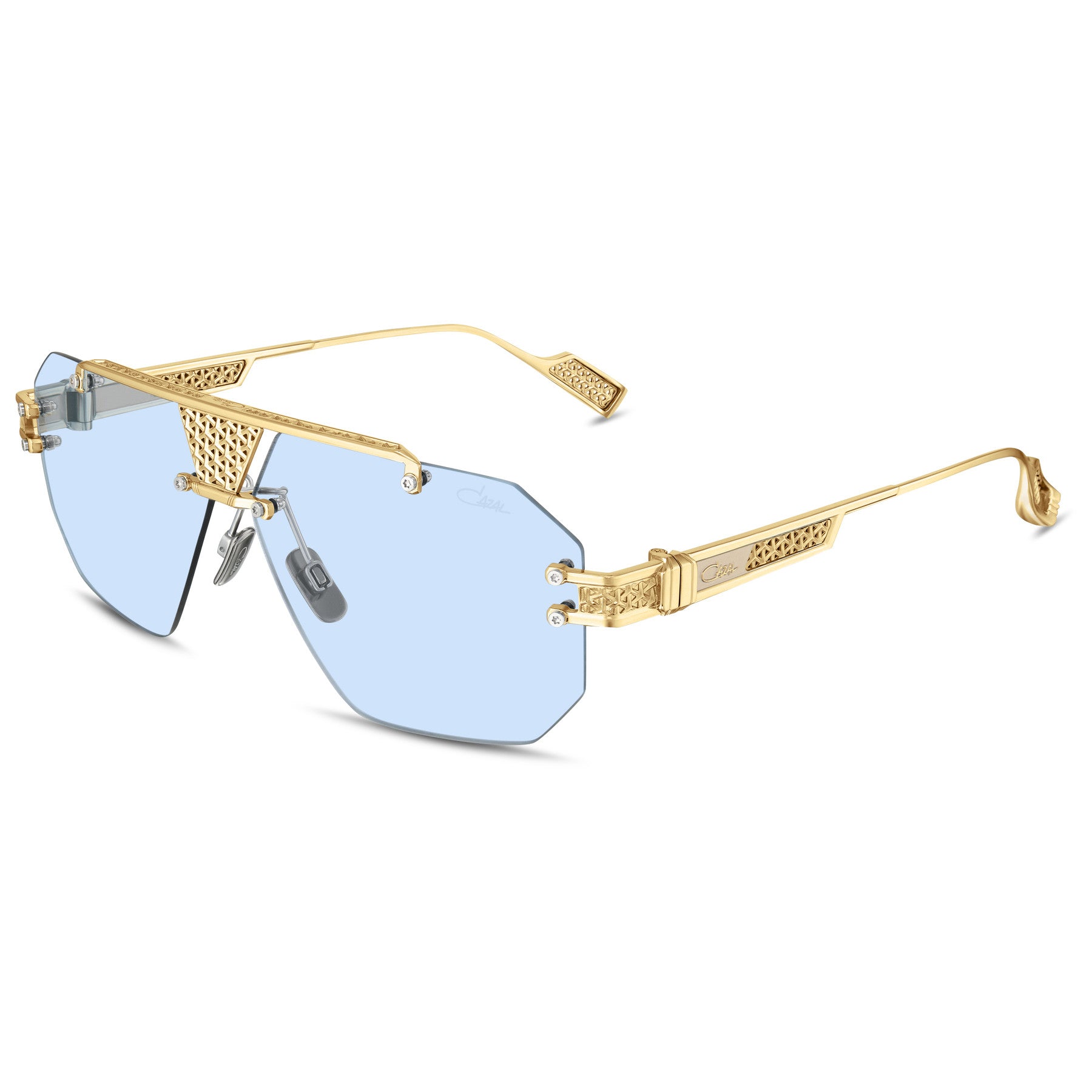 Cazal ERA 360 MOD 777 occhiali da sole oro-nero uomo