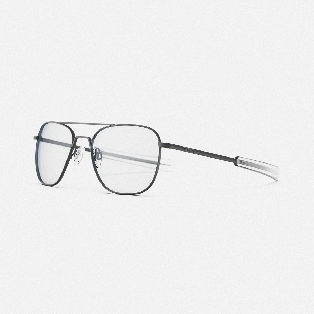 Randolph Aviator occhiali da vista graduati nero opaco 55 mm