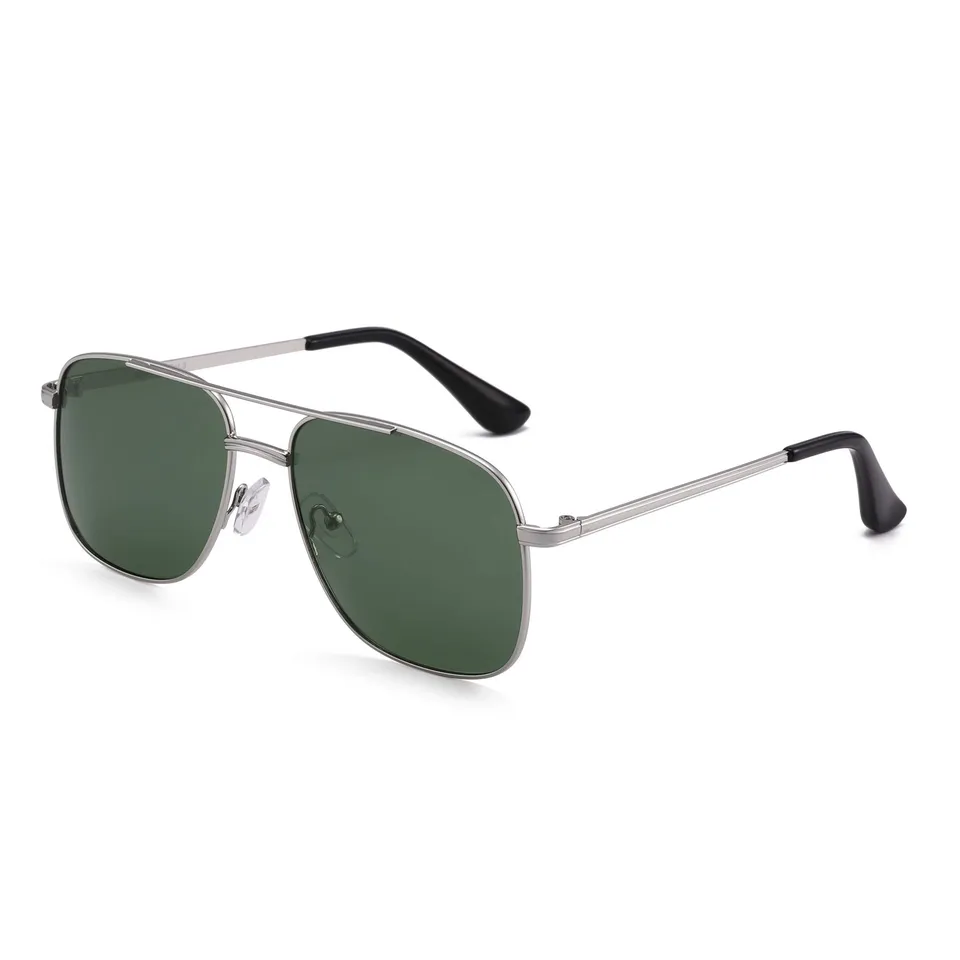 Glindar Pilot metallo occhiali da sole polarizzati UV400