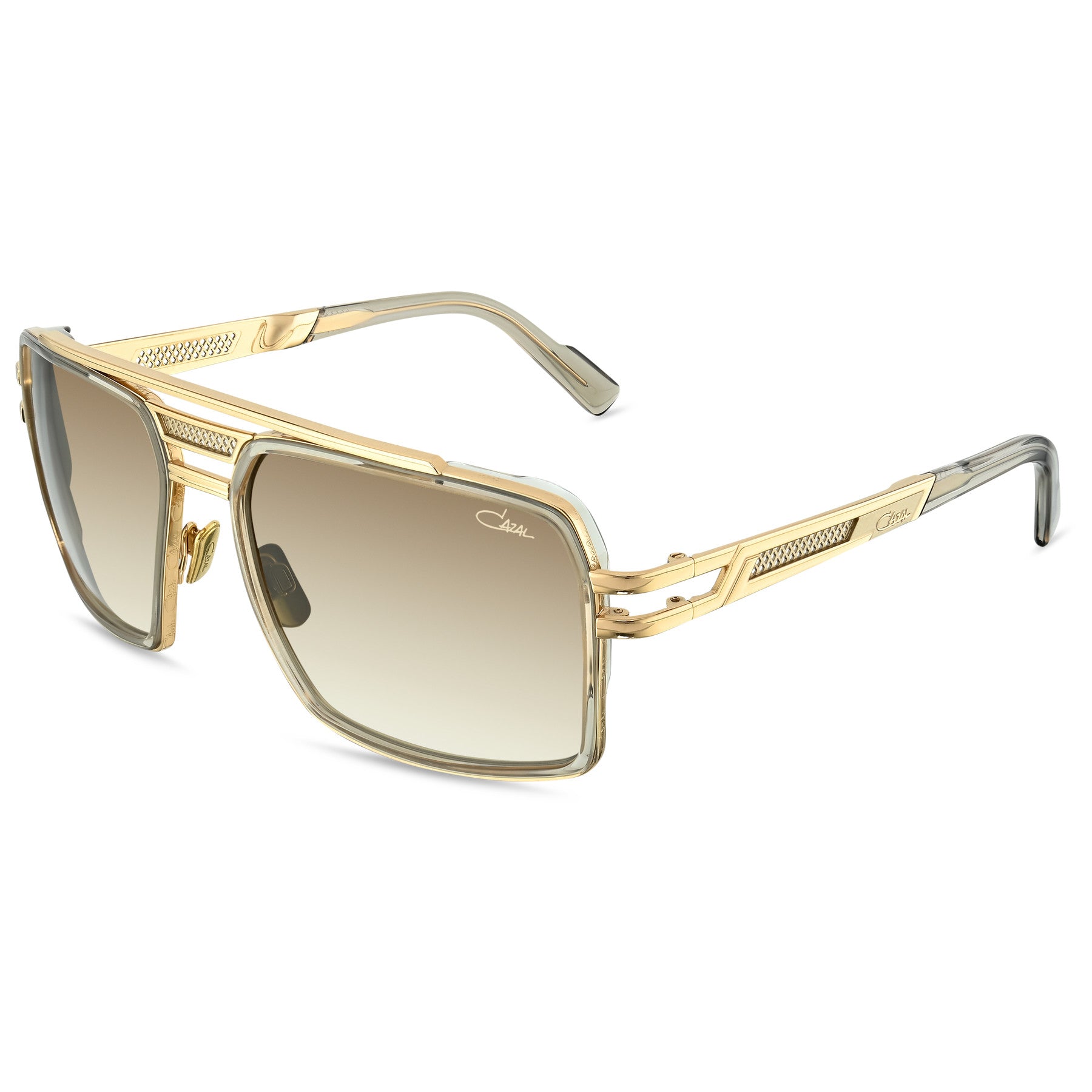 Cazal 6000s 6033/3 occhiali da sole nero-oro uomo