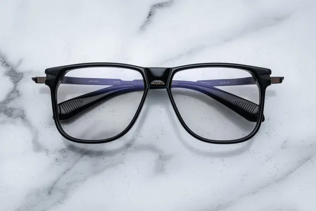 Jacques Marie Mage Kirkland RX occhiali da vista nero titanio