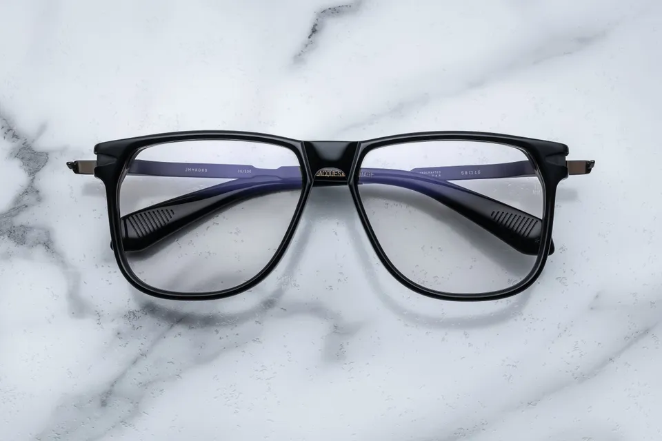Jacques Marie Mage Kirkland RX occhiali da vista nero titanio