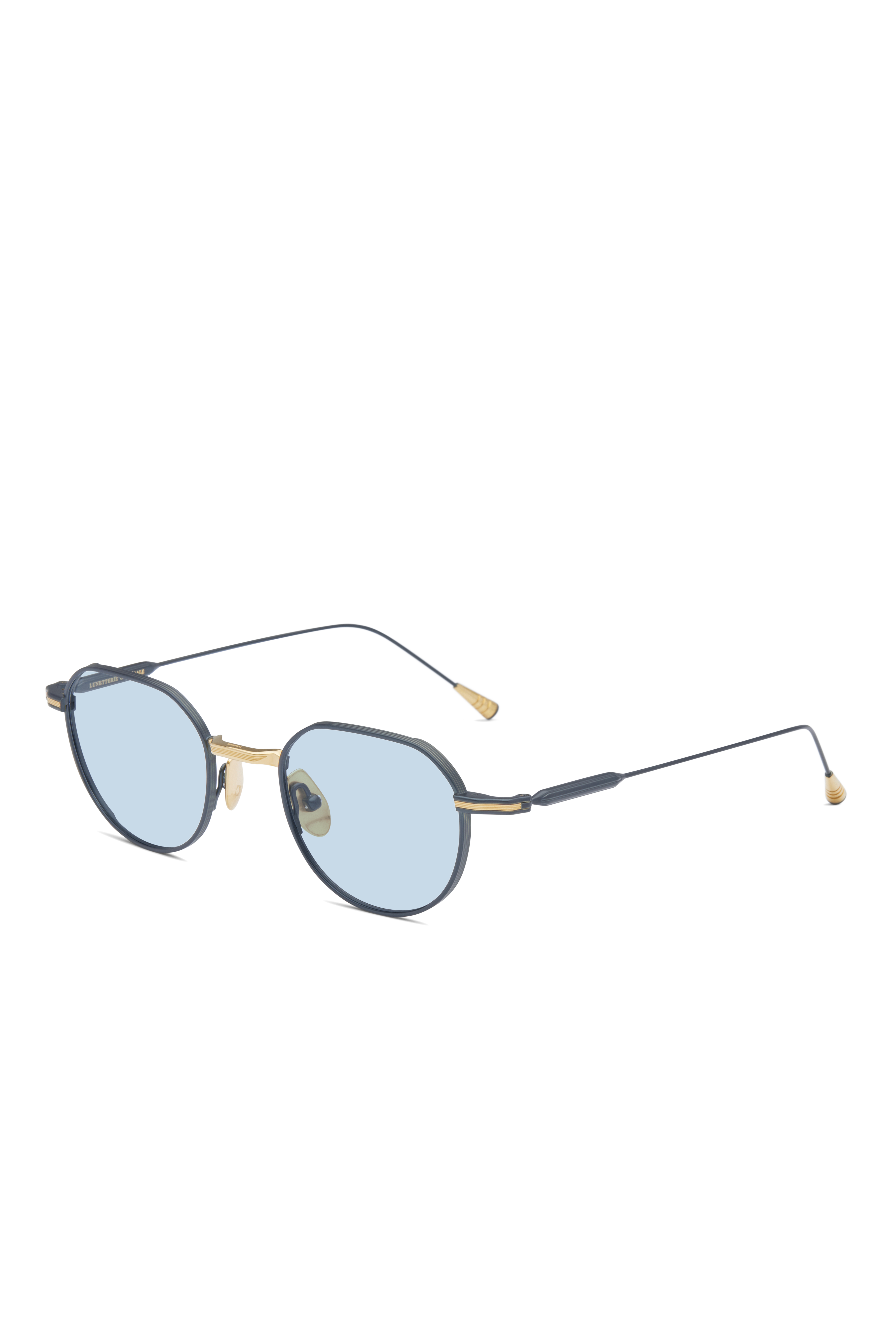 Lunetterie Générale Mirage occhiali da sole oro bronzo titanio