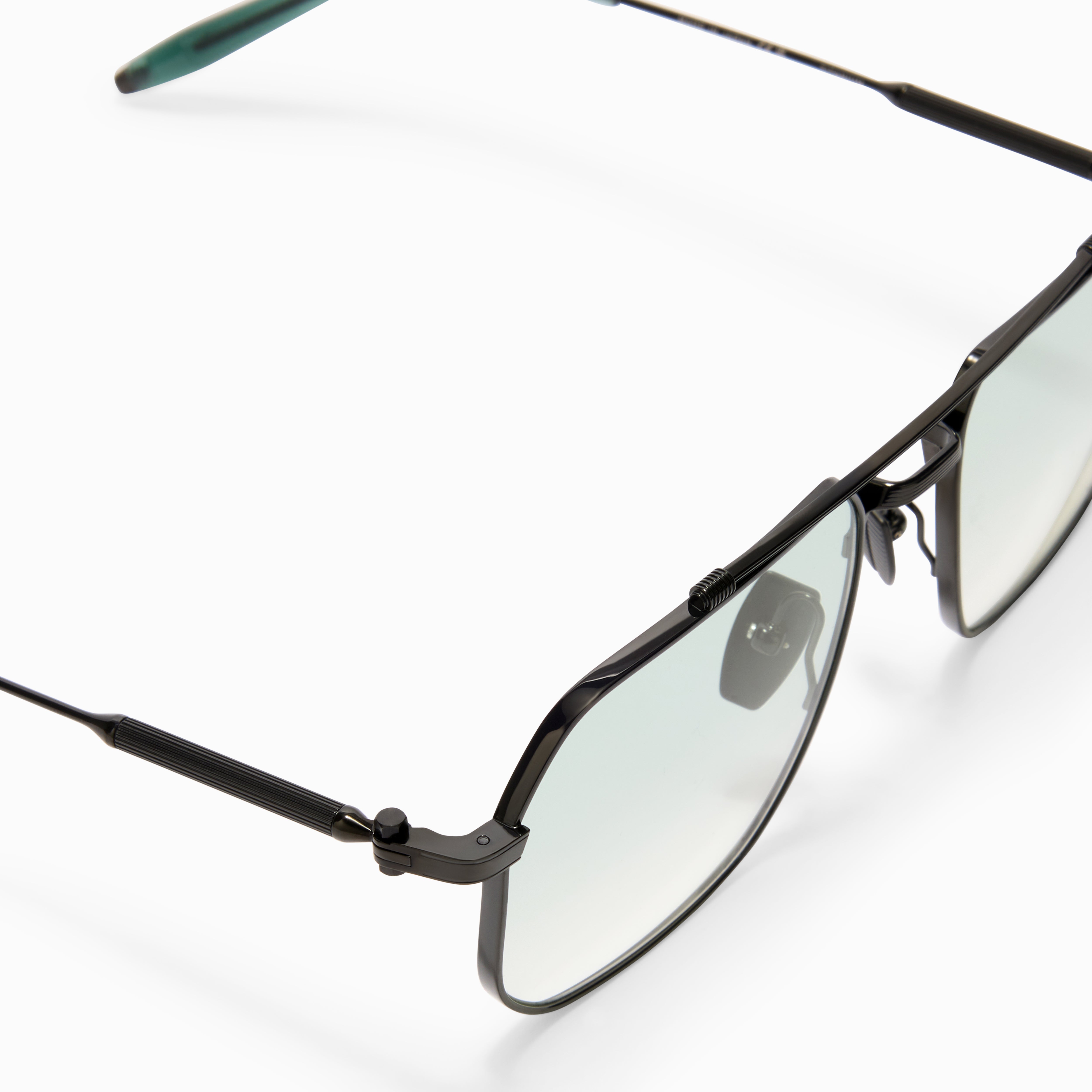Akoni Horizon Atlas occhiali da sole nero oversize
