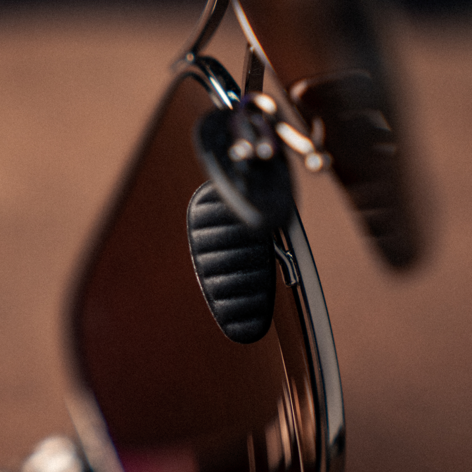 Randolph Shelby Aviator II occhiali da sole neri Apex Gray