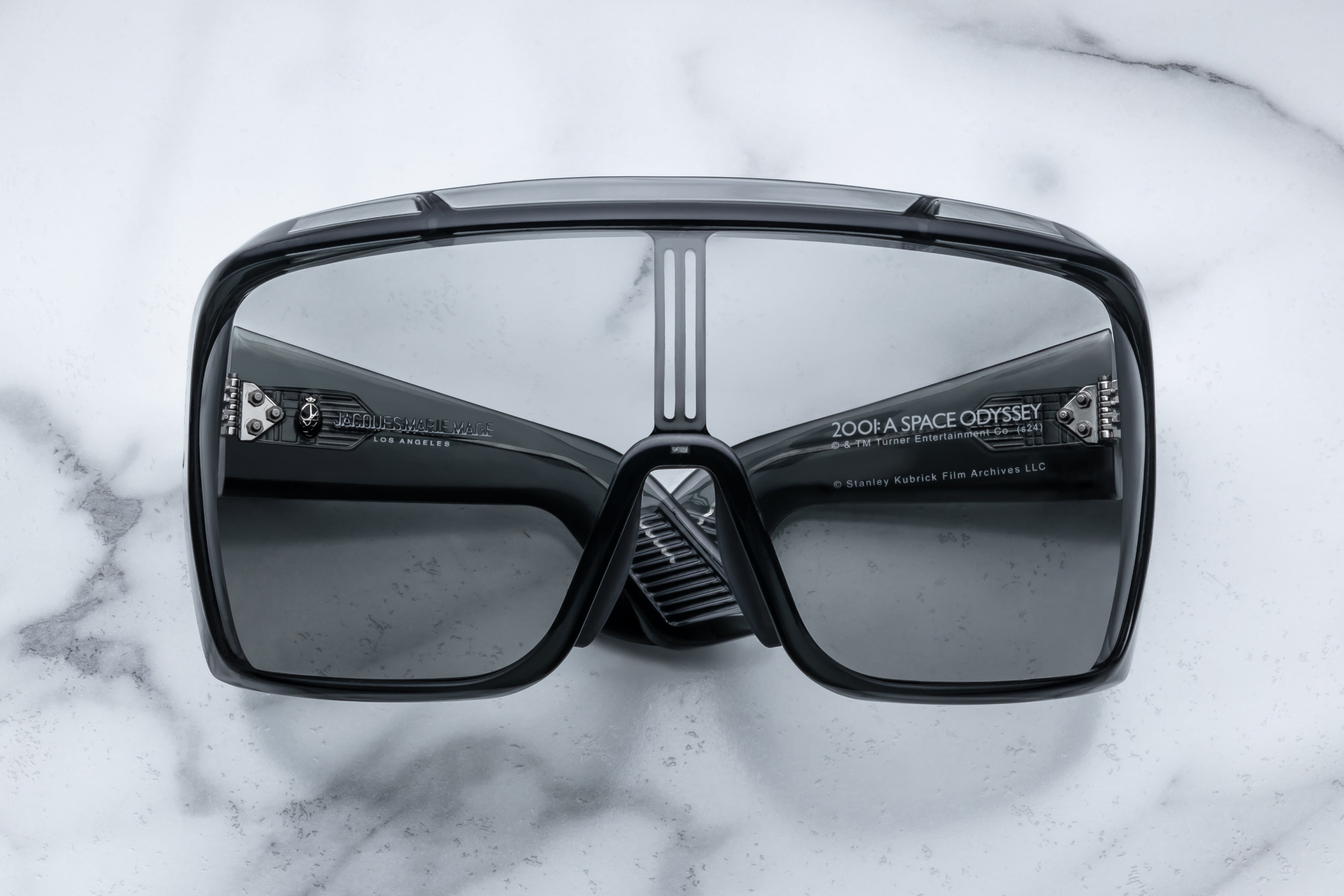 Jacques Marie Mage Stanley Kubrick 2001 occhiali da sole Future grigio