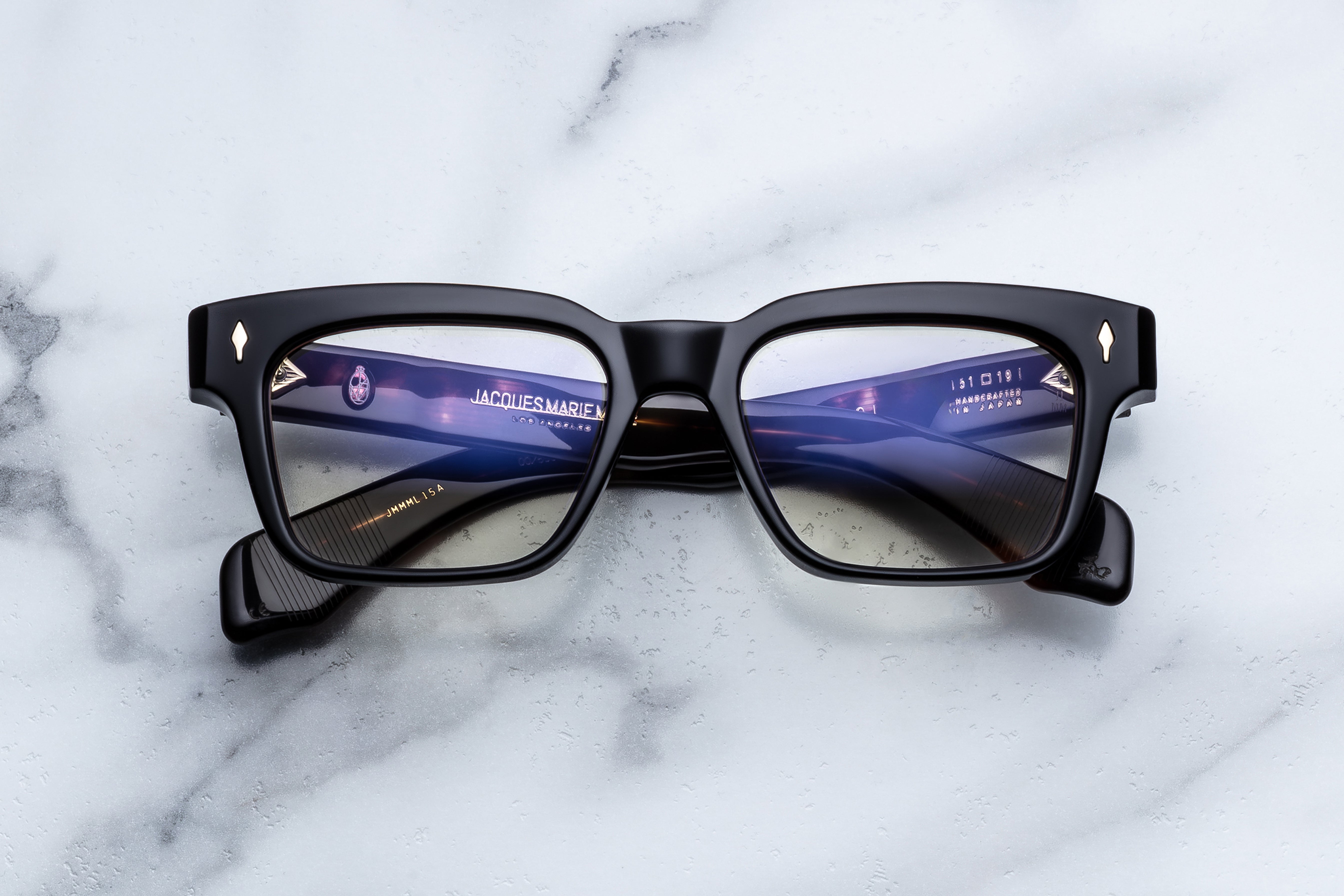 Jacques Marie Mage Molino RX occhiali da vista Noir acetato