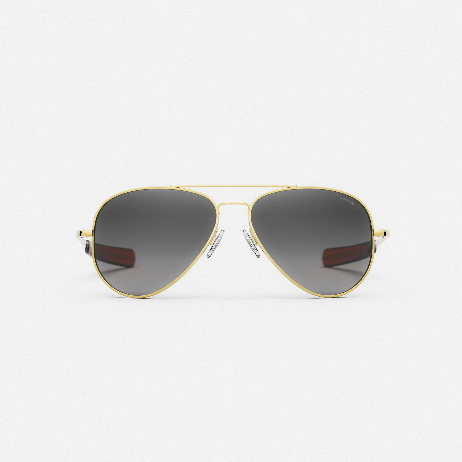 Randolph Concorde 23k Gold occhiali da sole Coastal Gray 64 mm
