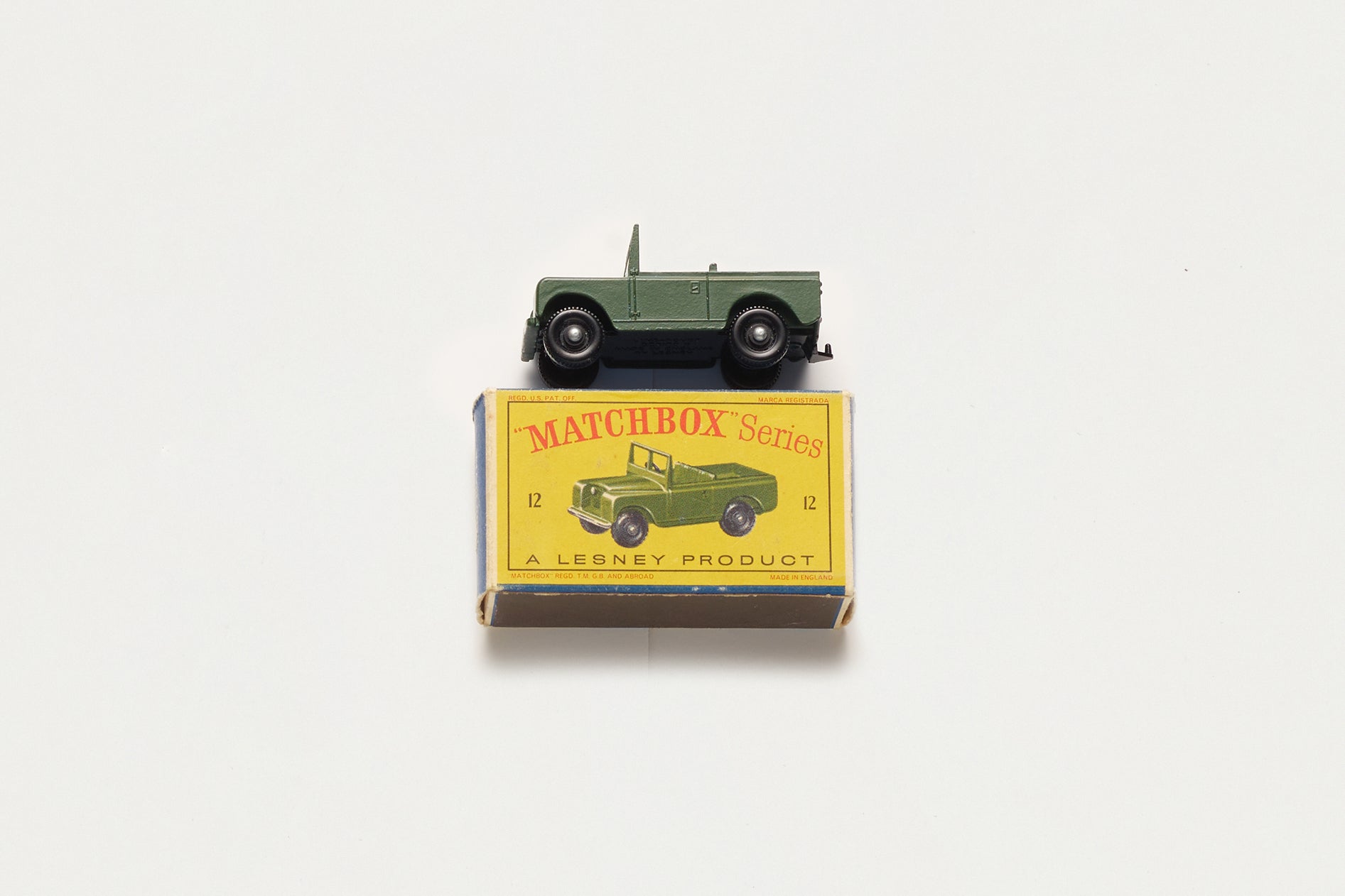 Matchbox Land Rover modellino auto 1959 da collezione