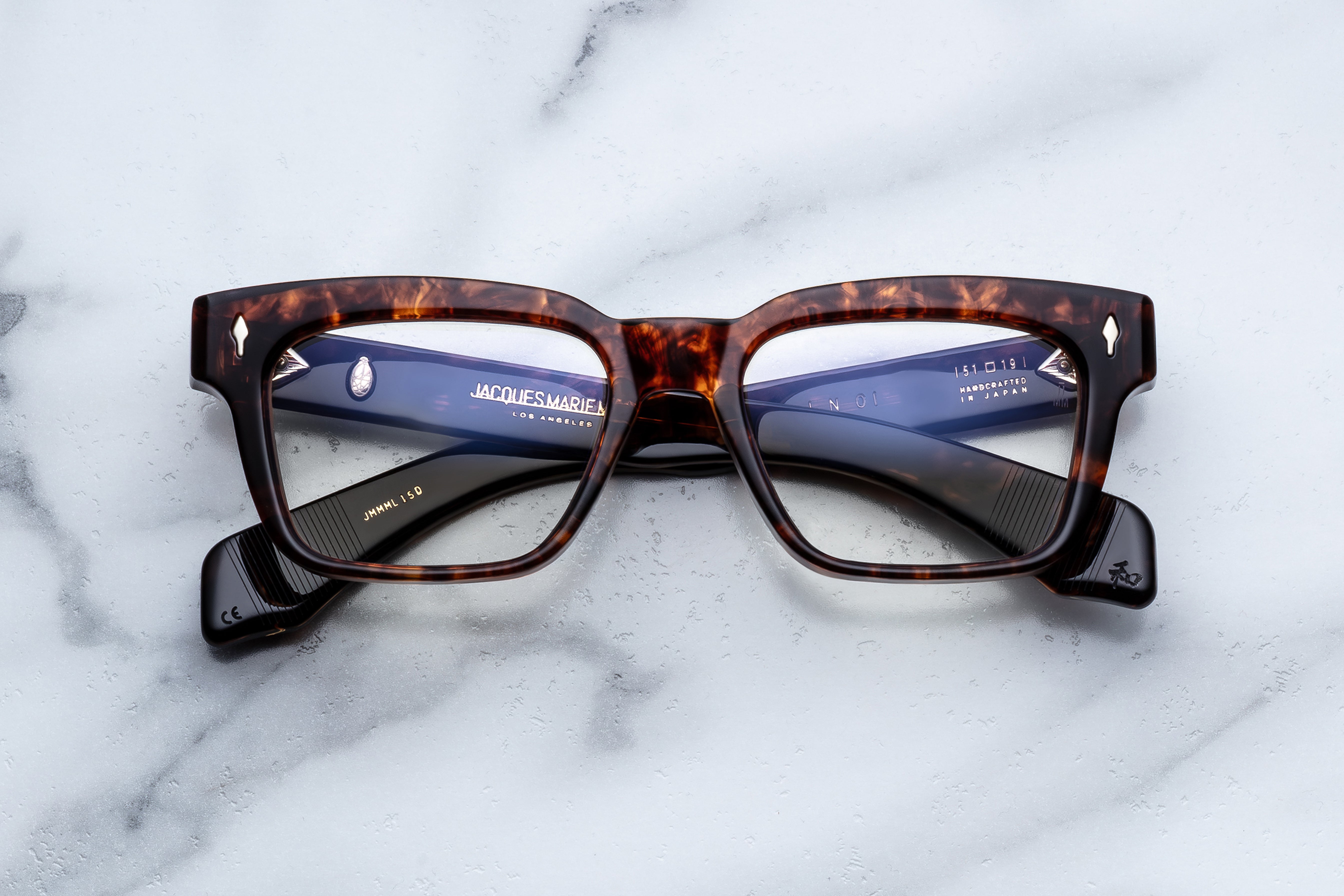 Jacques Marie Mage Molino RX occhiali da vista Noir acetato