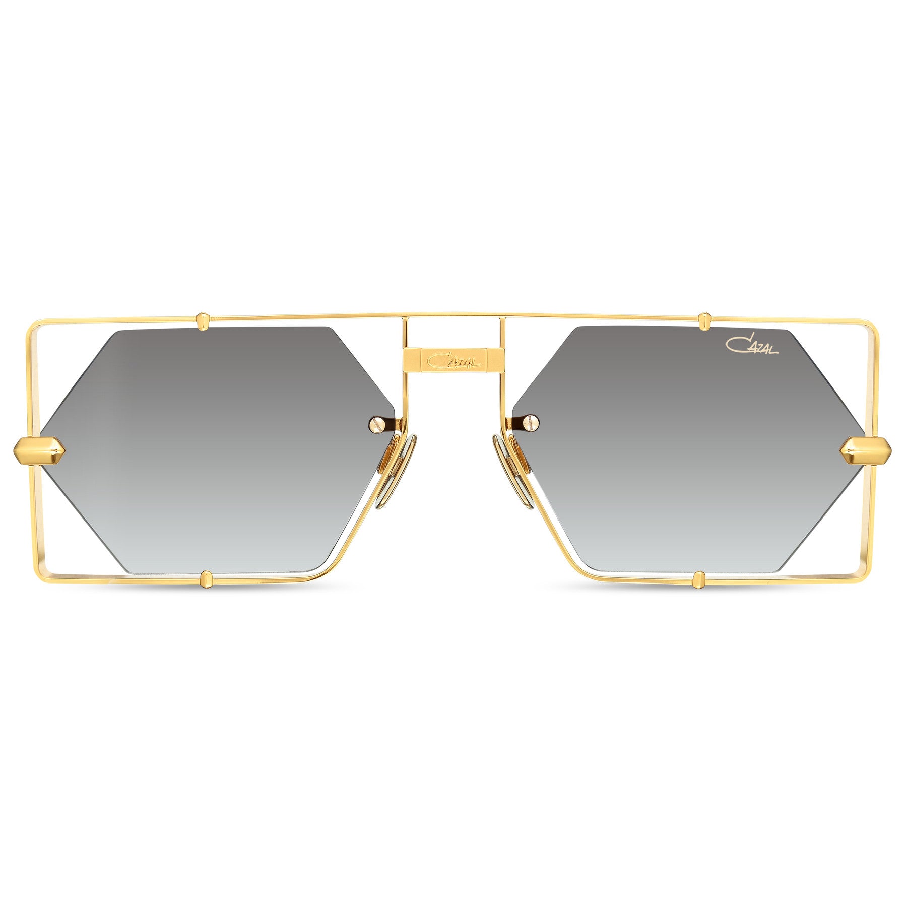Cazal Legends 004 occhiali da sole nero-oro unisex
