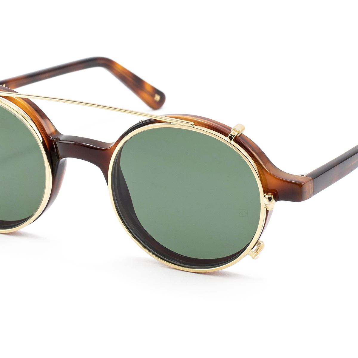 L.G.R Reunion clip-on Gold 02 lente verde