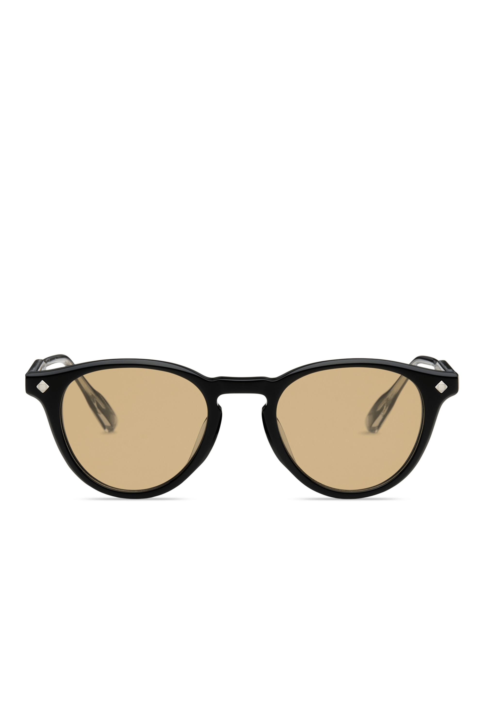Lunetterie Générale Dolce Vita occhiali su misura nero beige acetato