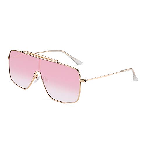 Glindar Scudo occhiali da sole monopezzo metallo donna