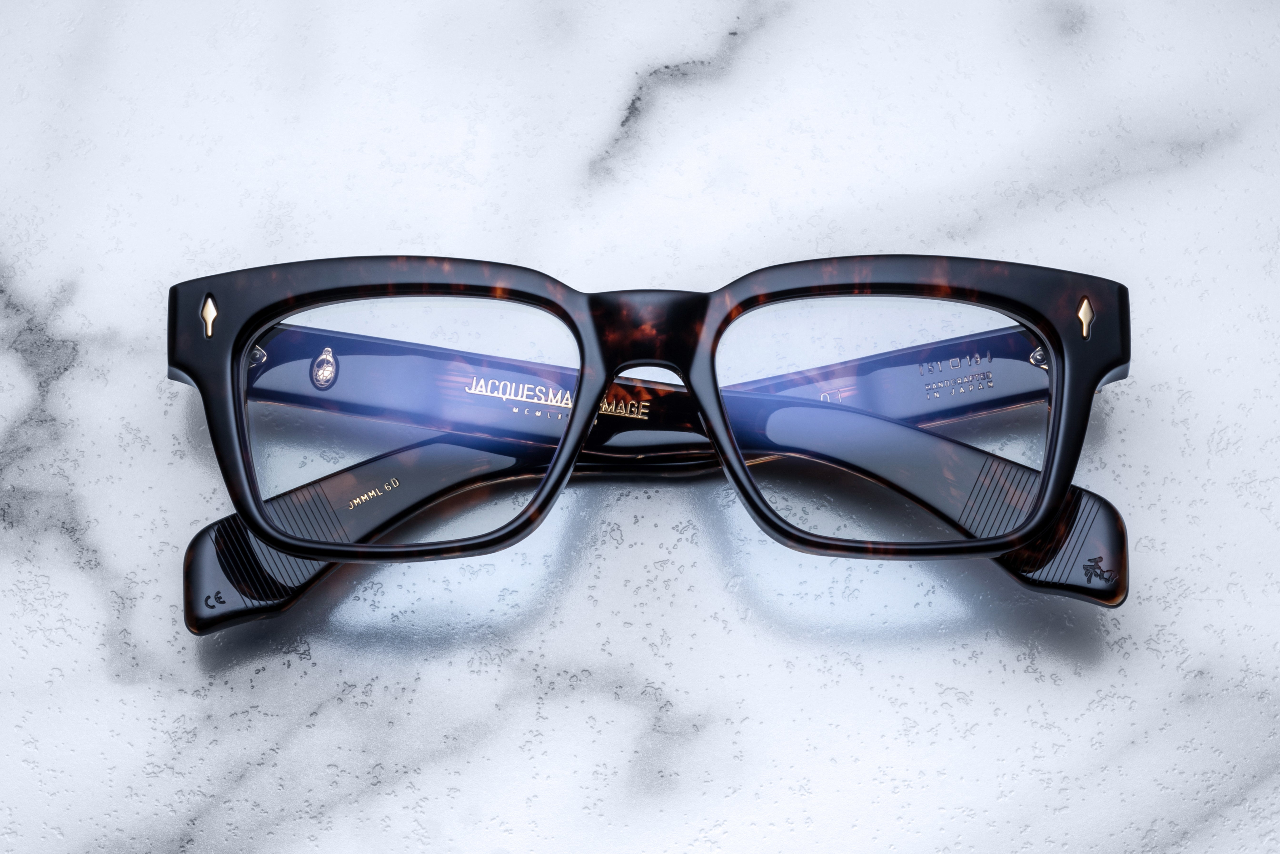 Jacques Marie Mage Molino RX occhiali da vista Noir acetato