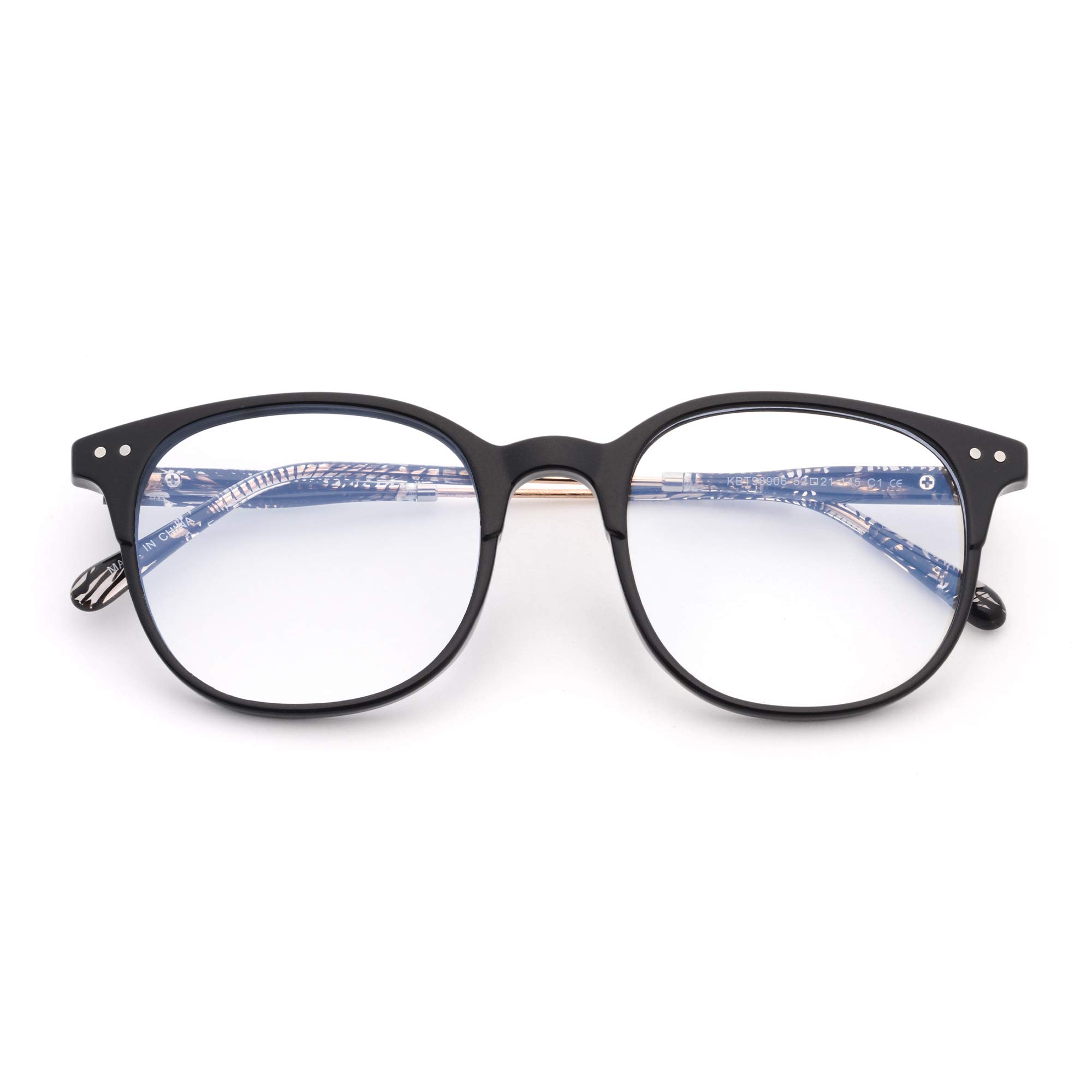 Glindar Quadrata TR90 occhiali luce blu trasparente