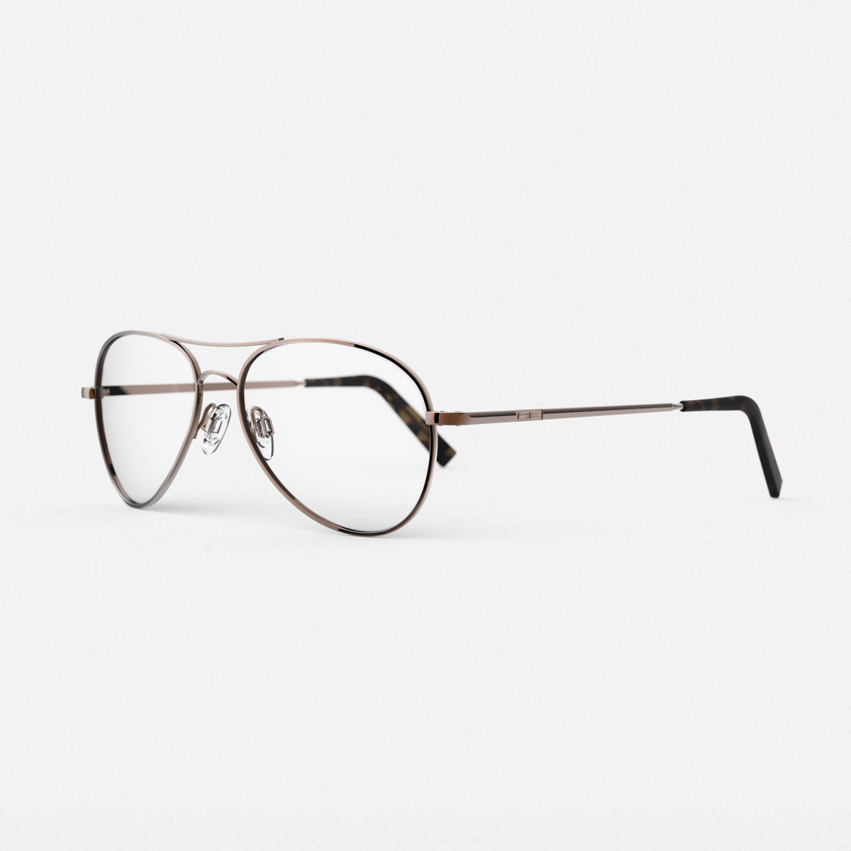Randolph Amelia Chocolate Gold occhiali da vista Clear